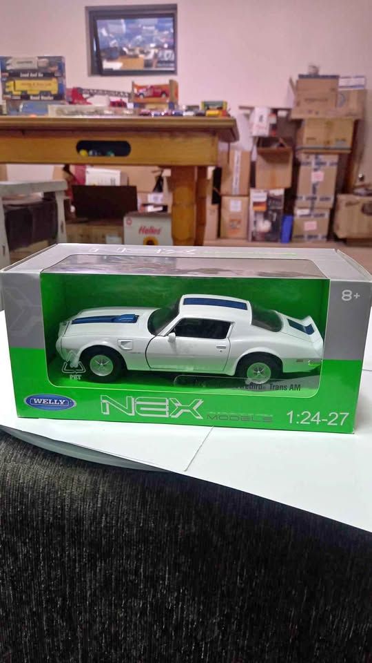 Welly NEX 1:24 1972 PontiacFirebird Trans AM- die cast R600