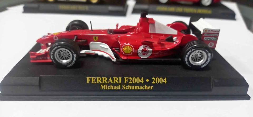 Ferrari F2004 Michael Schumacher 1:43 F1 Diecast Model