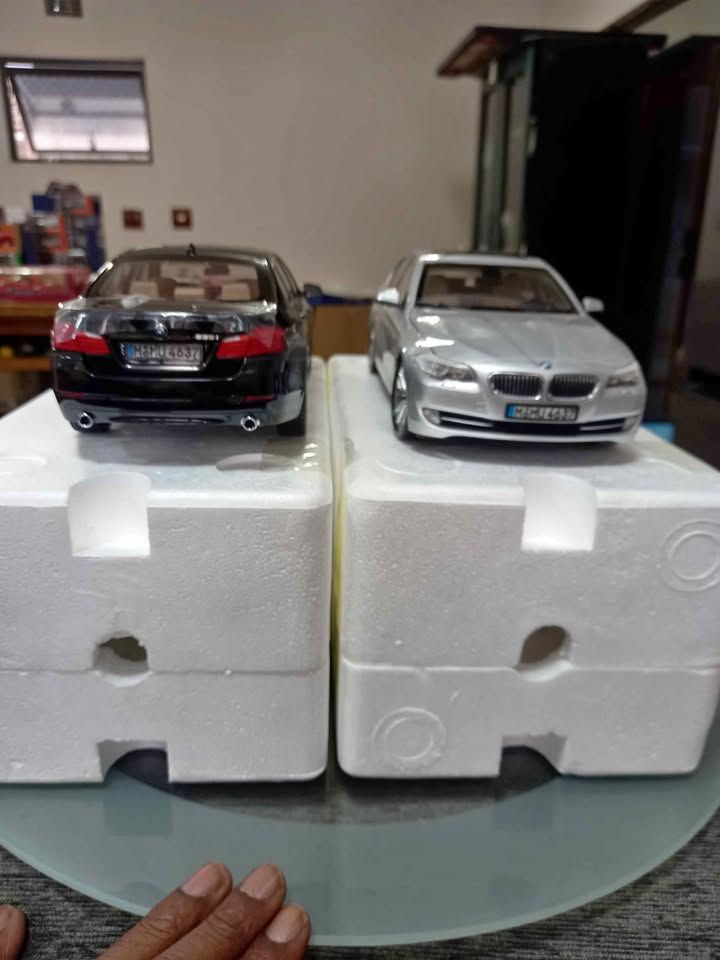 BMW 535i  black and silver- brand new models 1:18