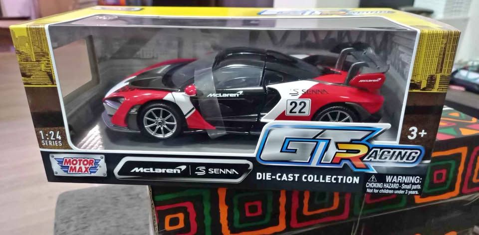 Motor Max 1:24 McLaren - Senna - die cast