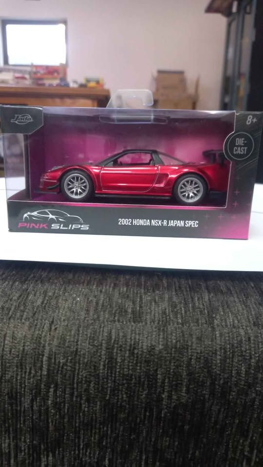 Jada Jada Pink slips 1:32 2002 honda nsx r Japan spec die cast R200