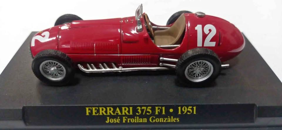 Ferrari 375 F1 (1951) Jose Froilan Gonzalez 1:43 F1 Model