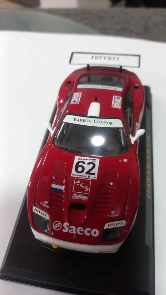Ferrari 575 GTC 1:43 Diecast Model view 2