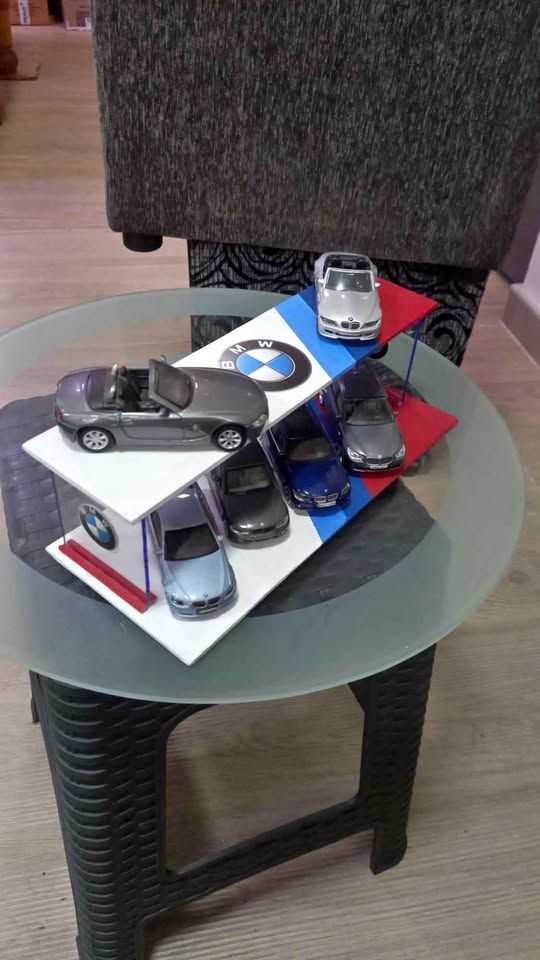 BMW Diorama with cars Set