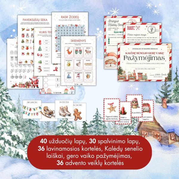 Žiemos linksmybių rinkinys