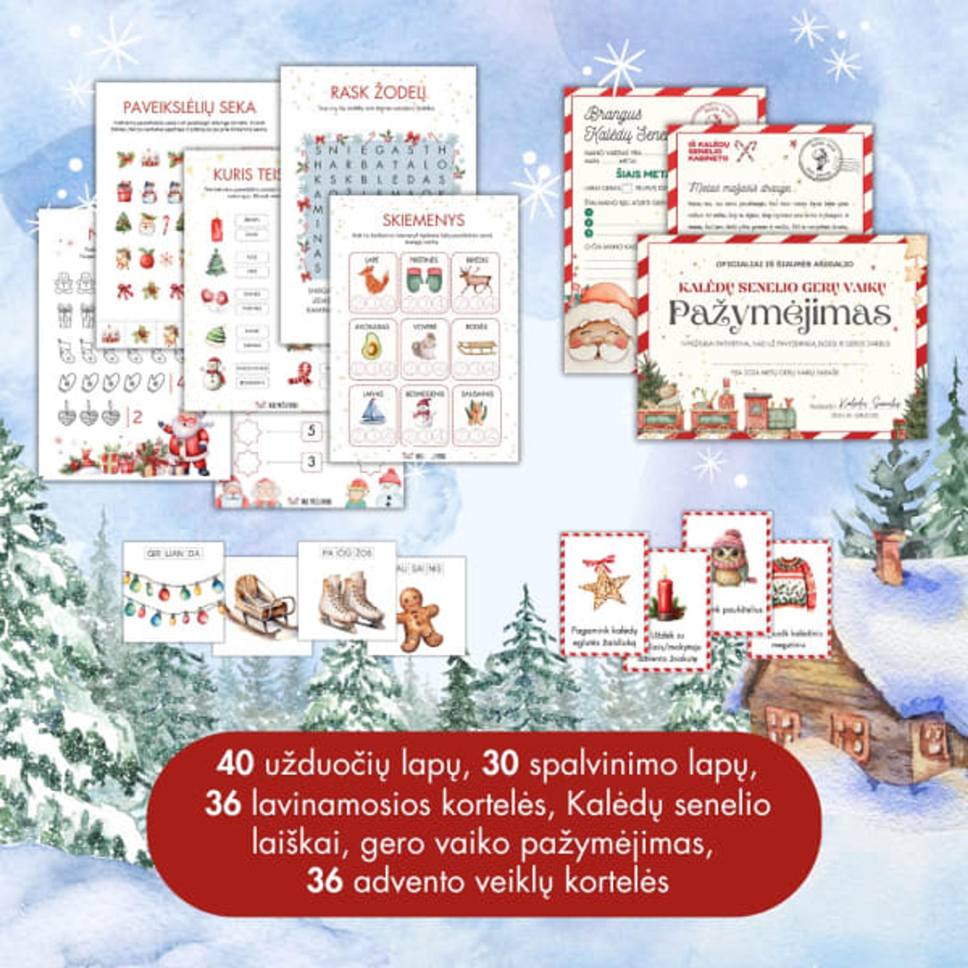 Žiemos linksmybių rinkinys