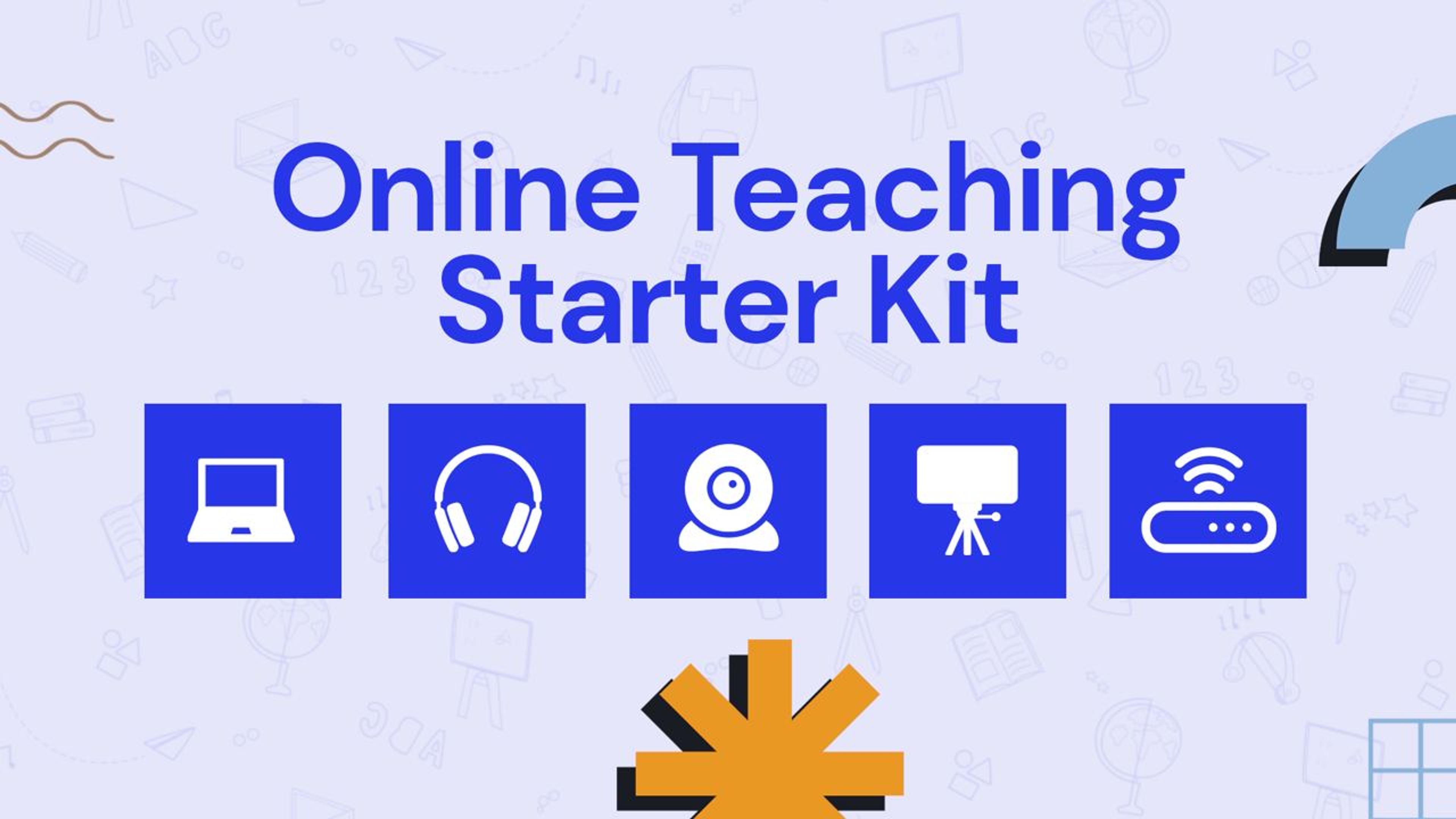 Devices to get you started with teaching online.
