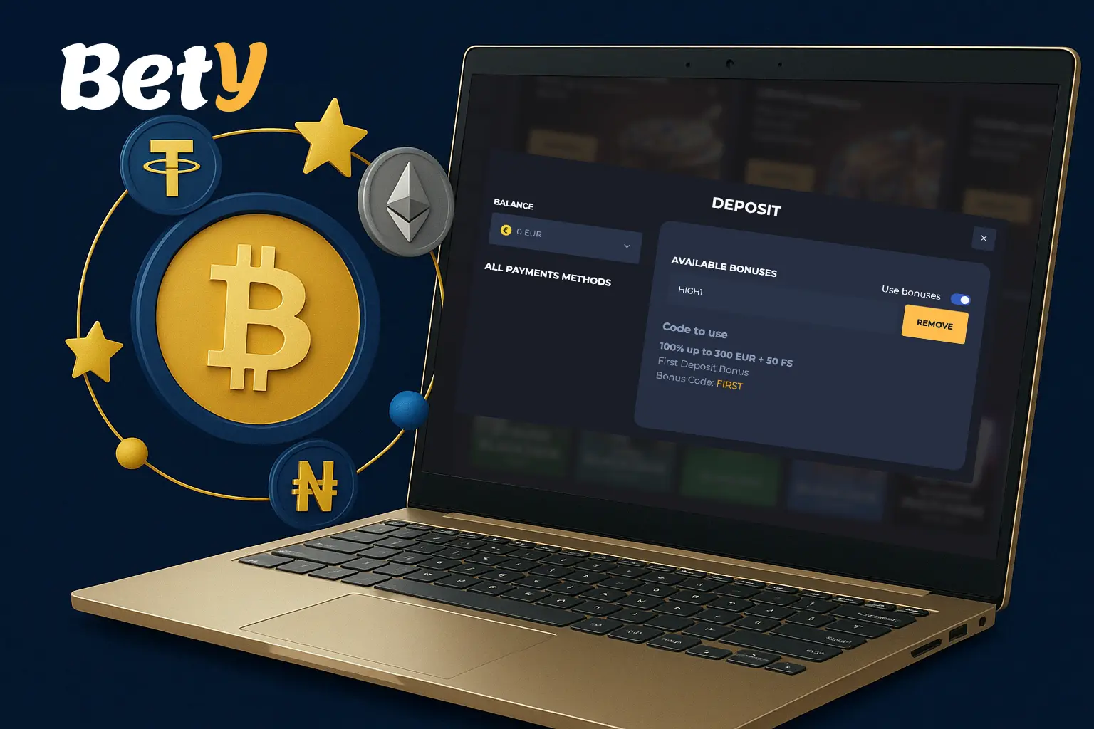 Bety Crypto Casino