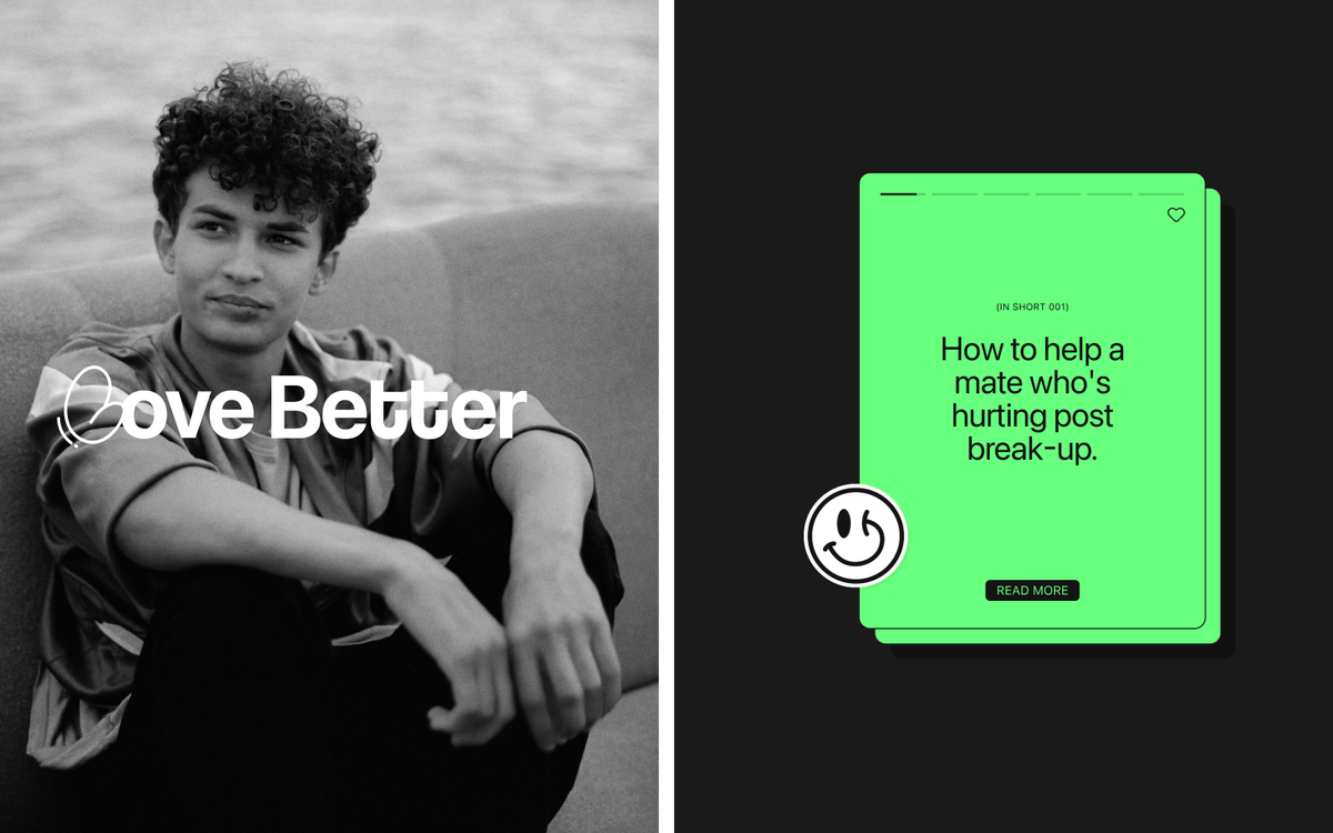 The Love Better website: A big heart & a bigger impact