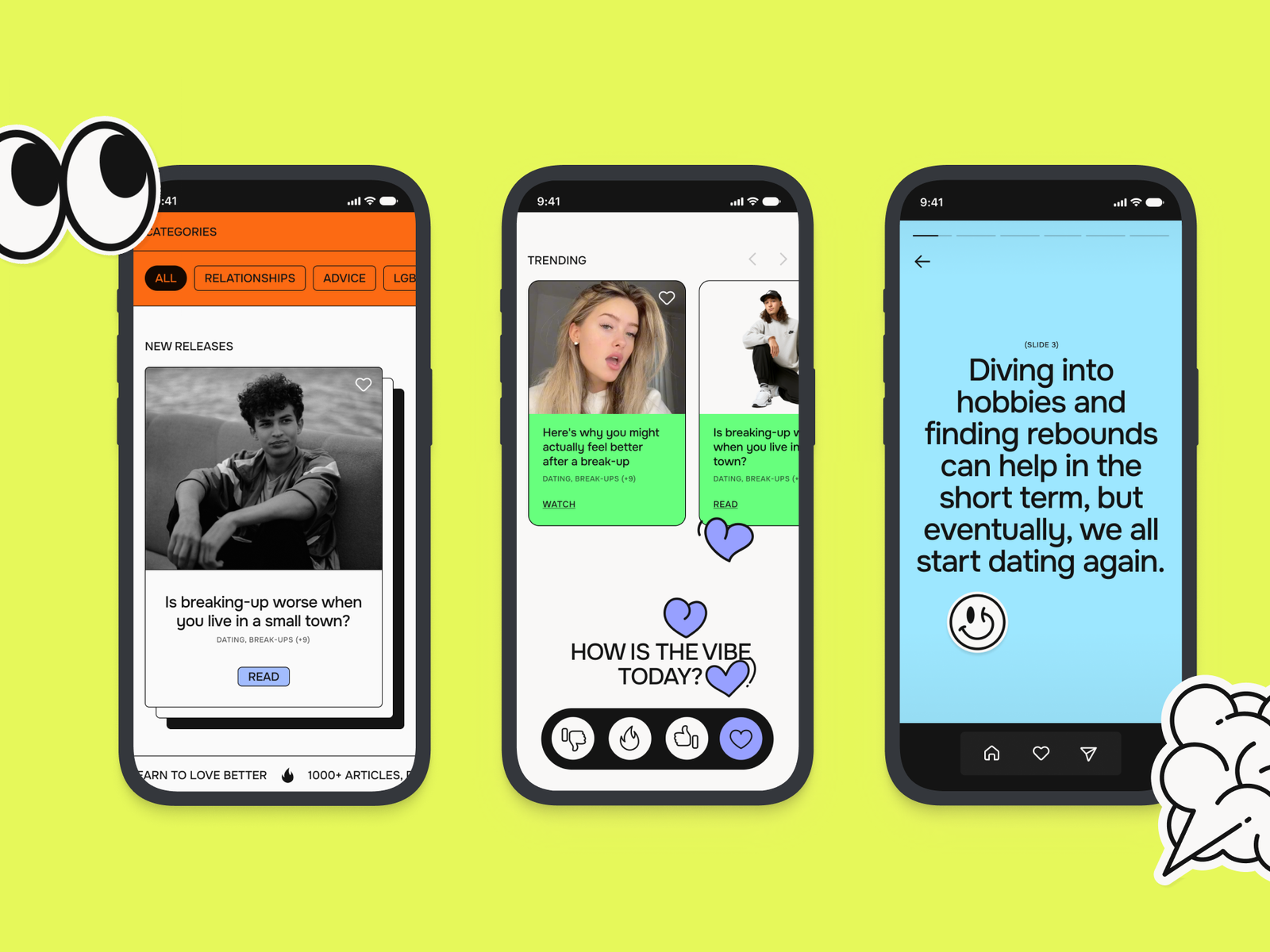 Mobile screens