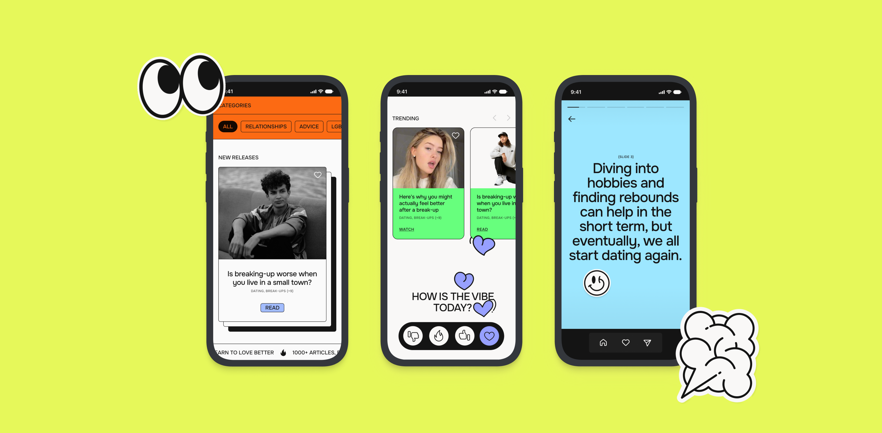 Mobile screens
