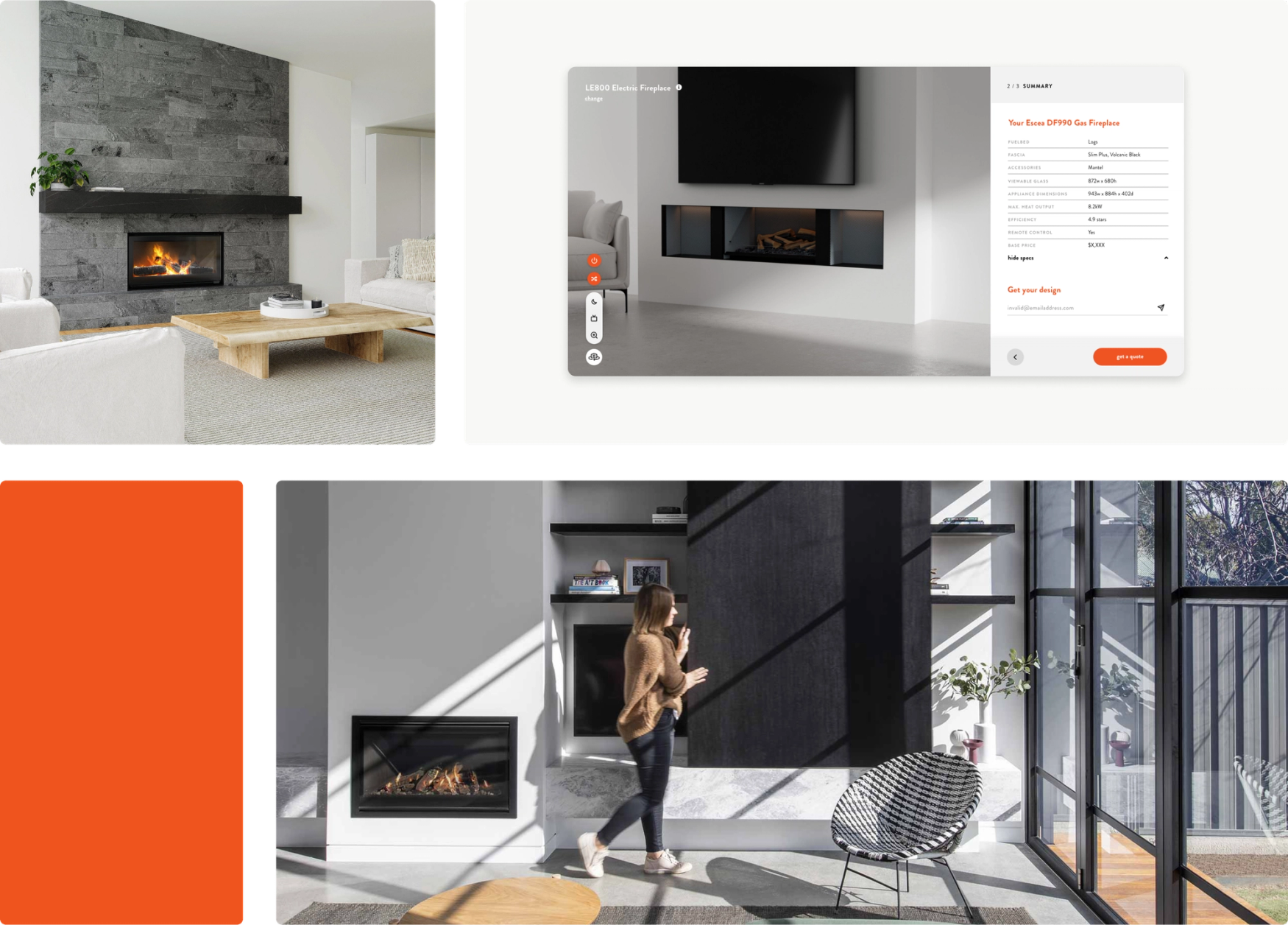 Escea Design Your Fire | Website | Case Study | Voyage
