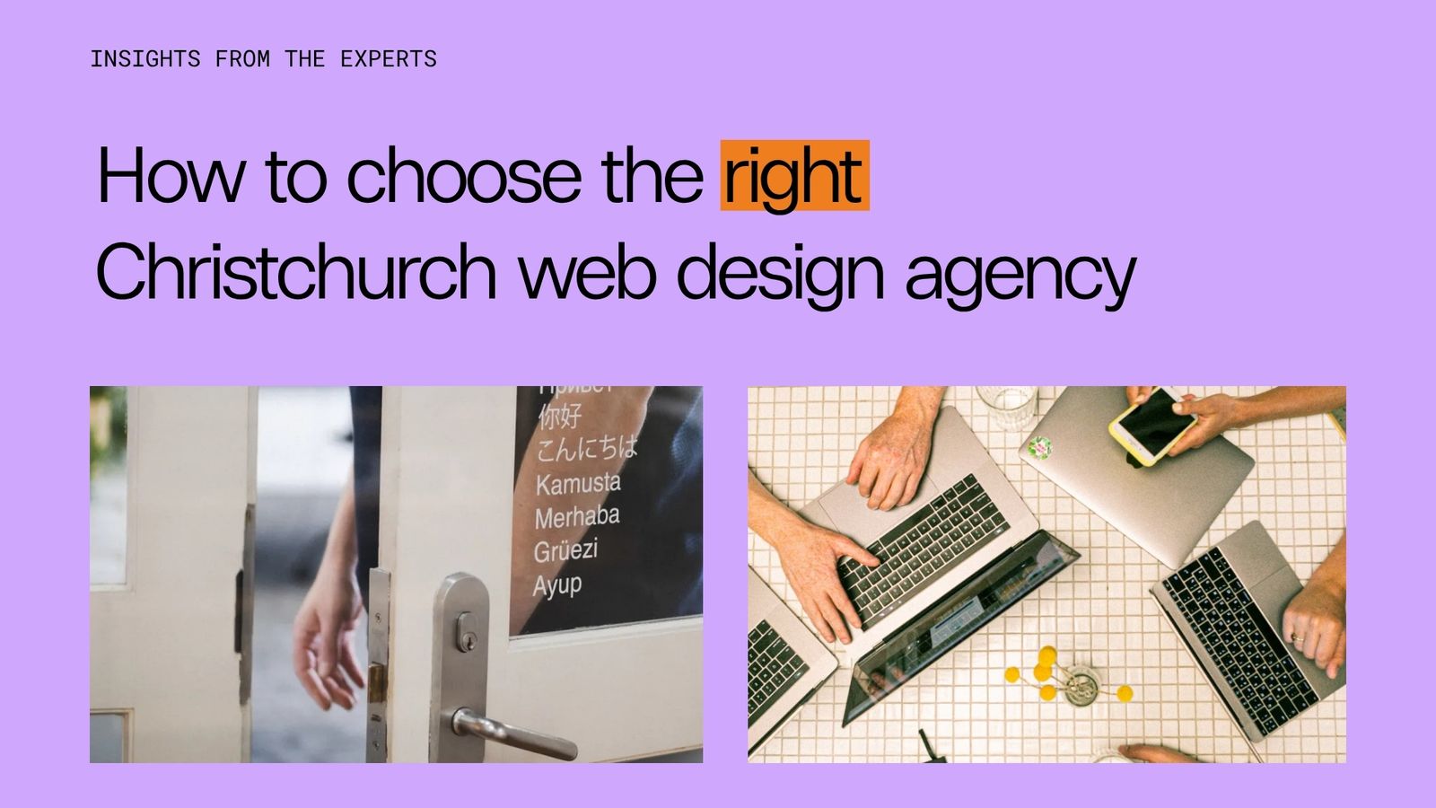 How to choose the right Christchurch web design agency: A local business owner's checklist