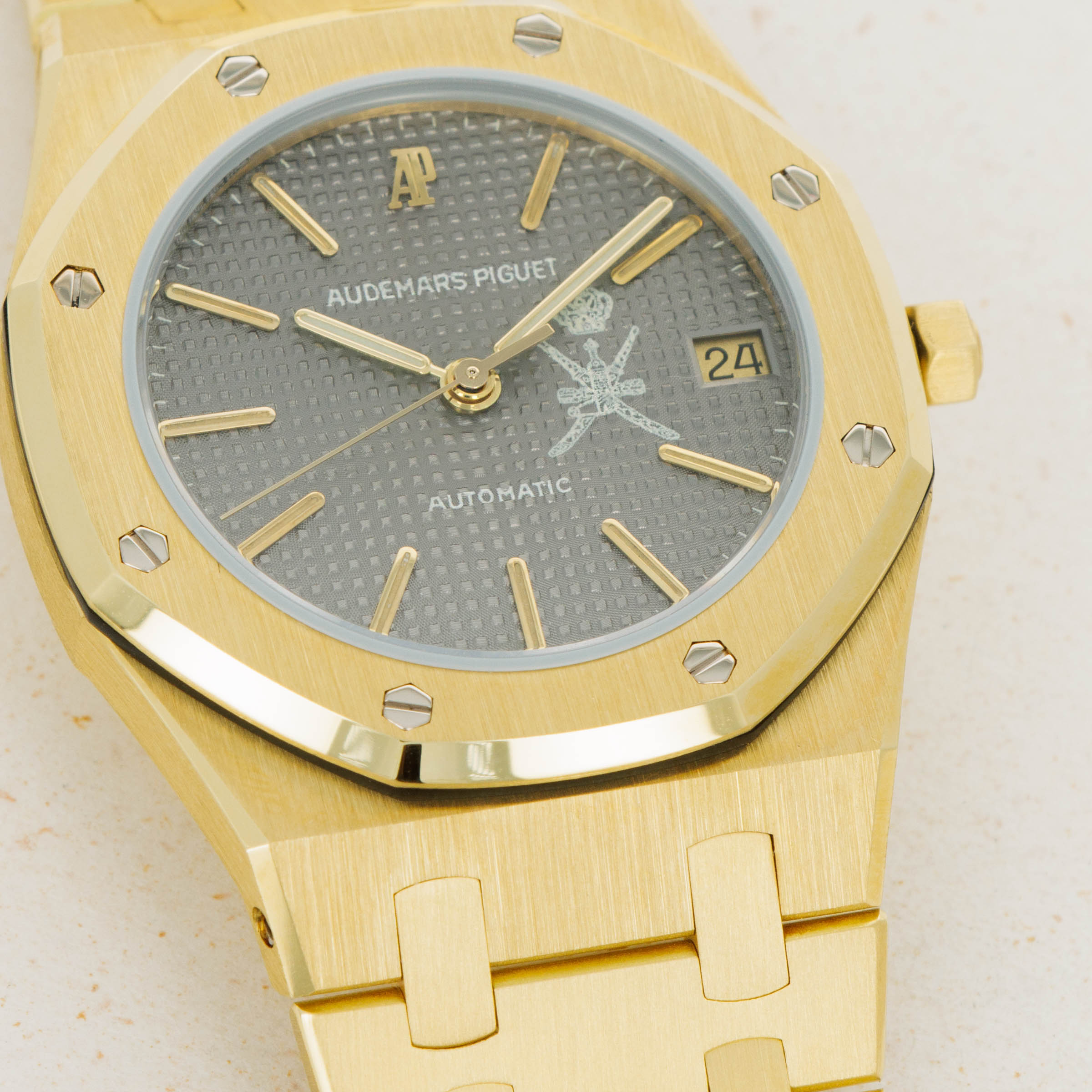 Audemars Piguet Royal Oak 4100BA 18k YG Made for Sultanate of Oman