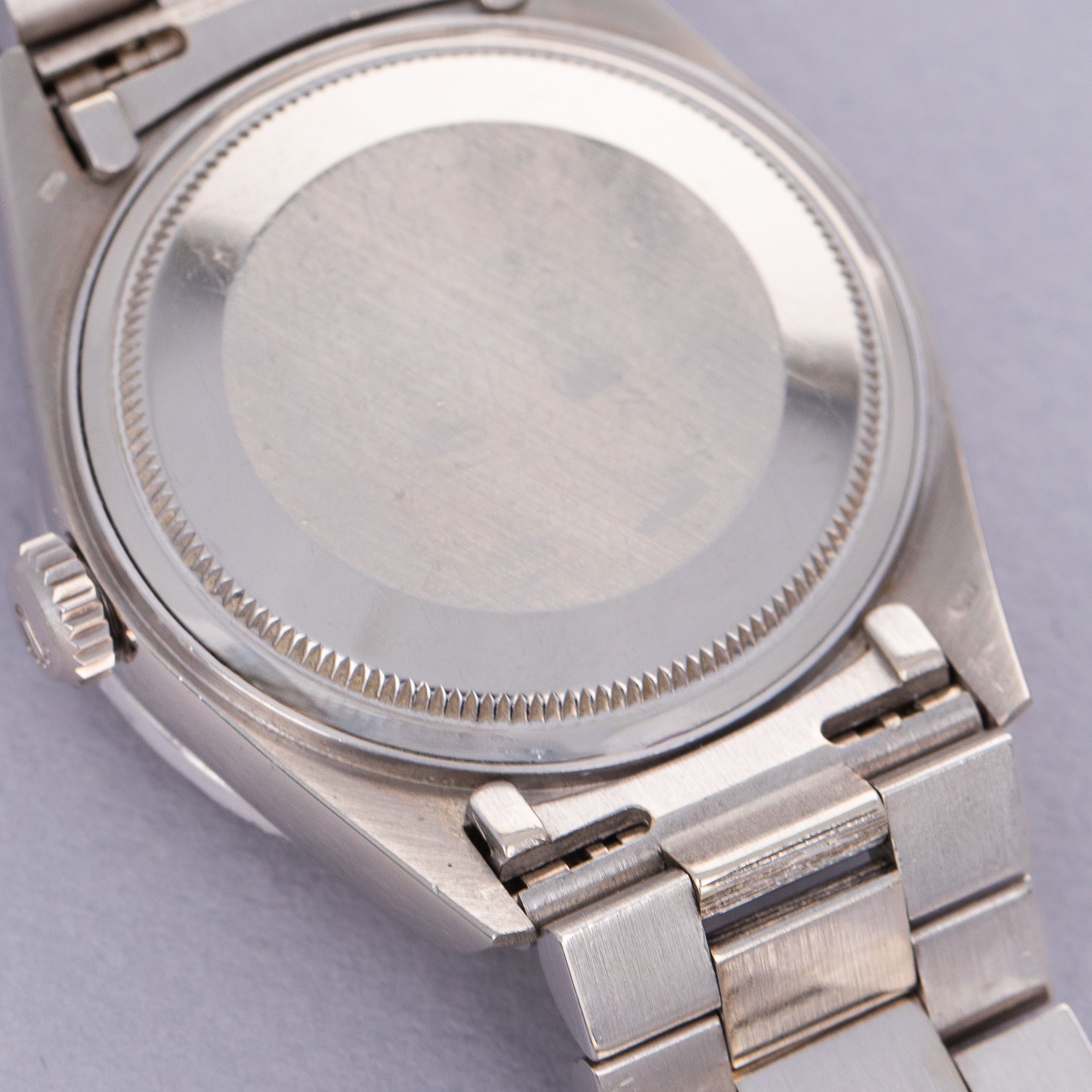 Rolex Day-Date 18049 Diamond Dial and Bezel Bark Bracelet 18k WG