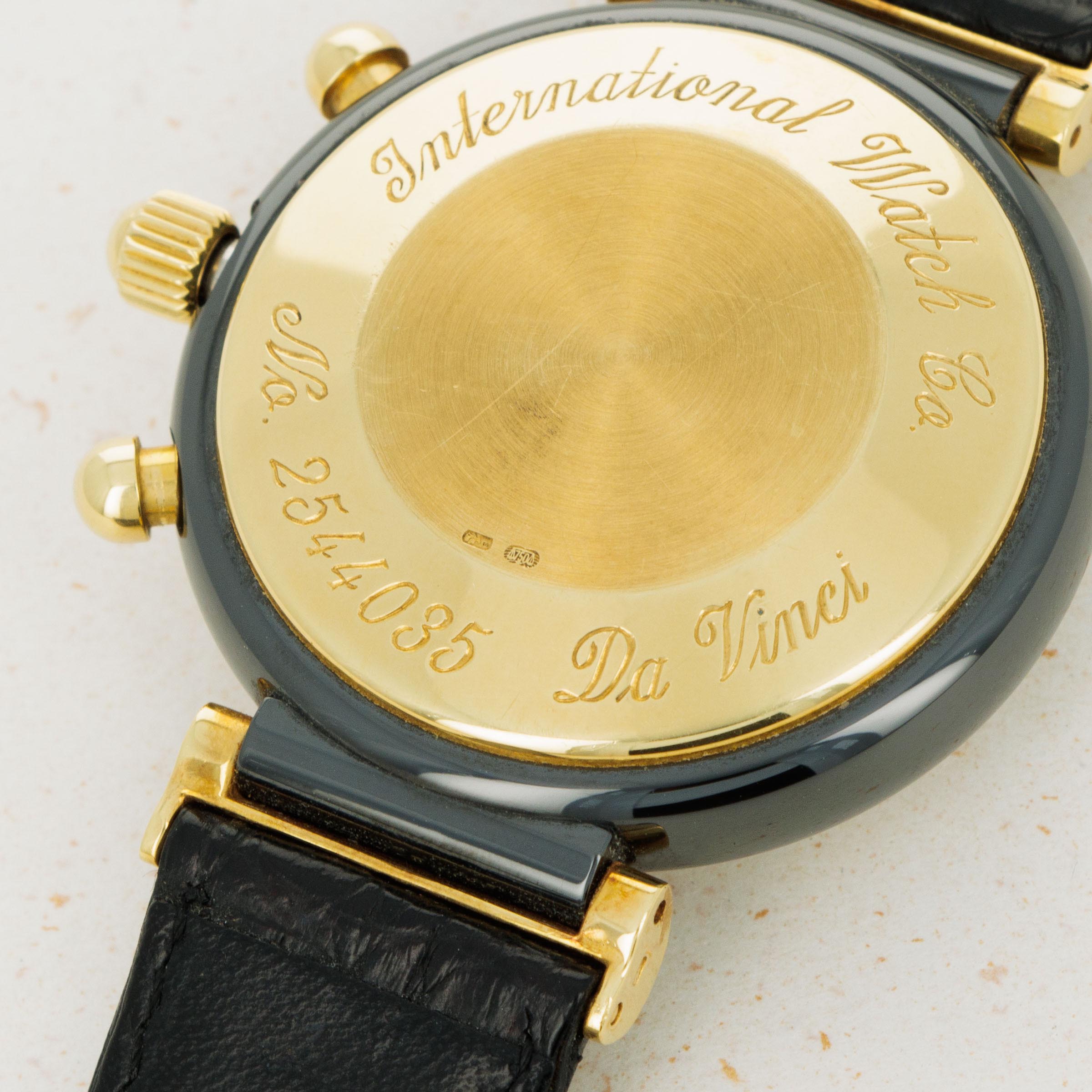IWC DaVinci Ceramic Perpetual Calendar Moonphase Automatic 3755