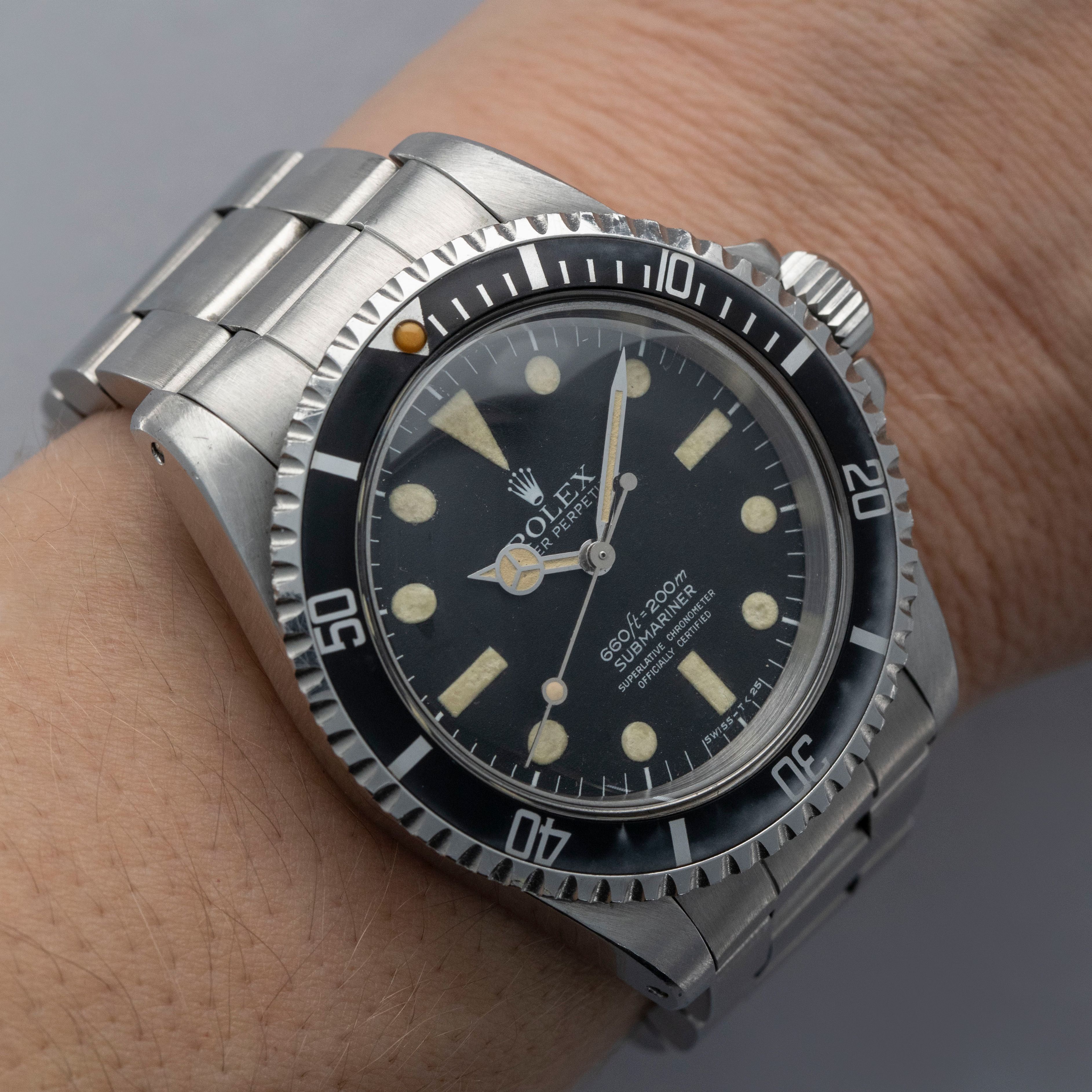 Rolex Submariner 5512 Maxi-Dial | Auctions | Loupe This