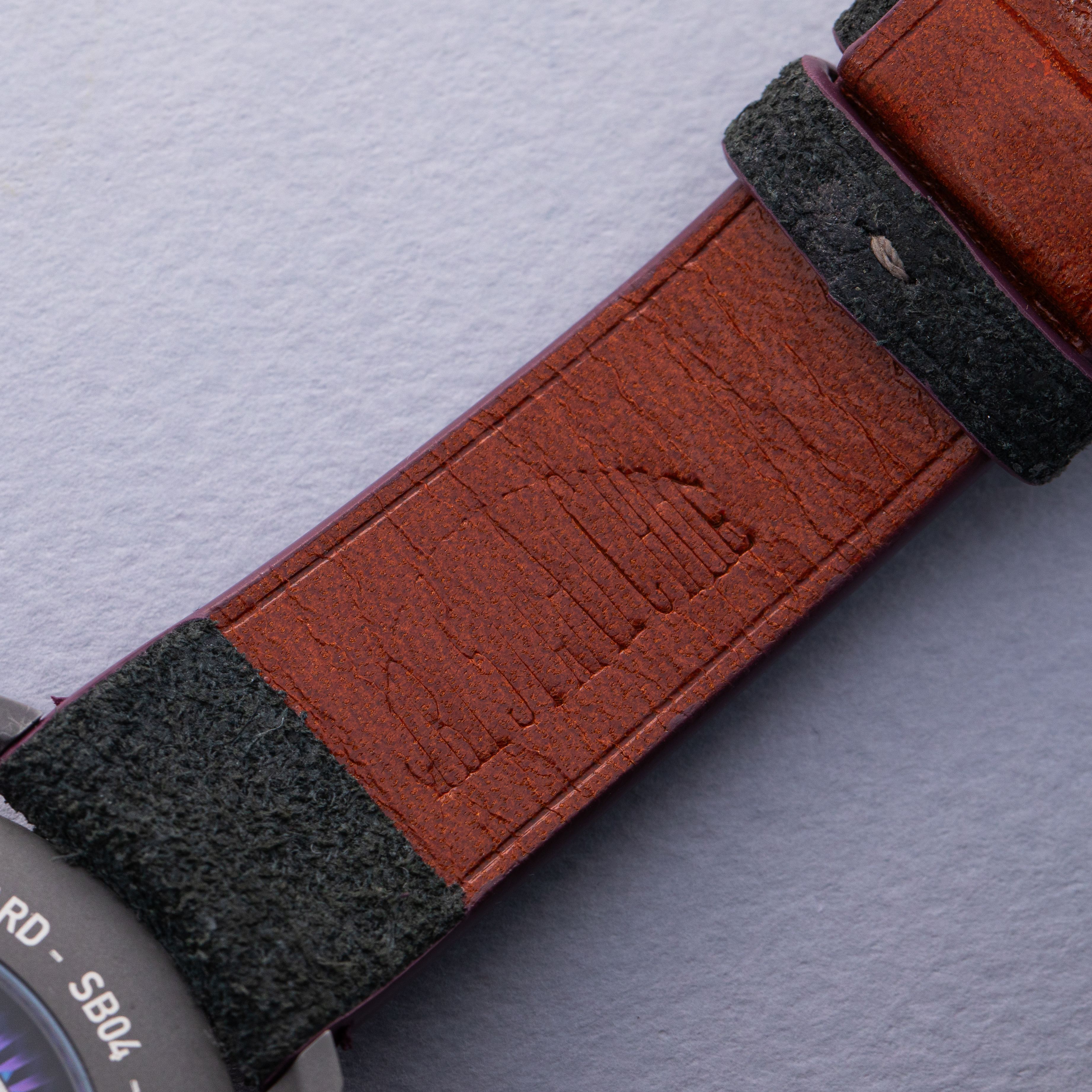 Sartory Billard x Horophile SB04 Purple Dial Blasted Titanium Case