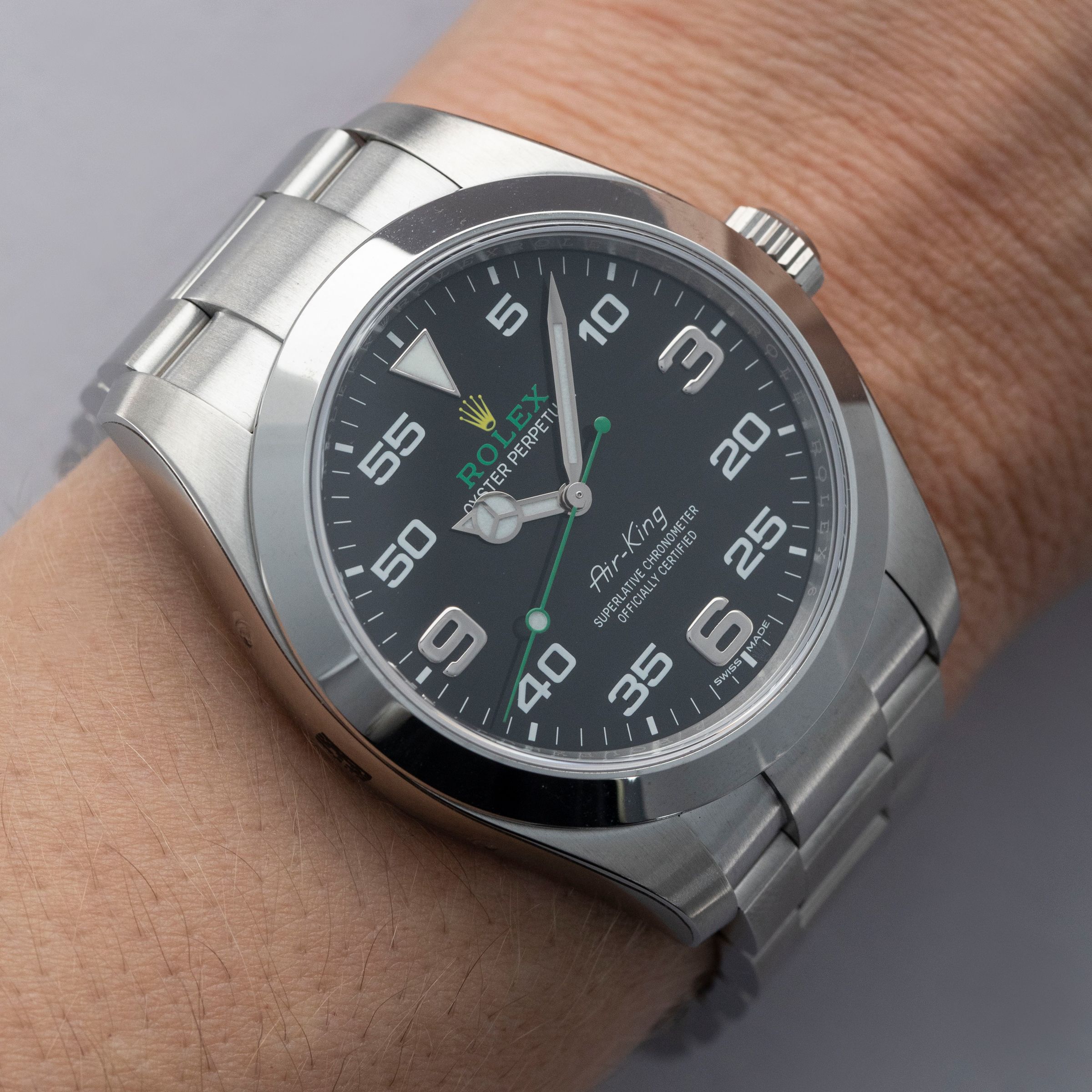 Rolex Air-King 116900 KHANJAR EMBLEM FOR SULTANATE OF OMAN