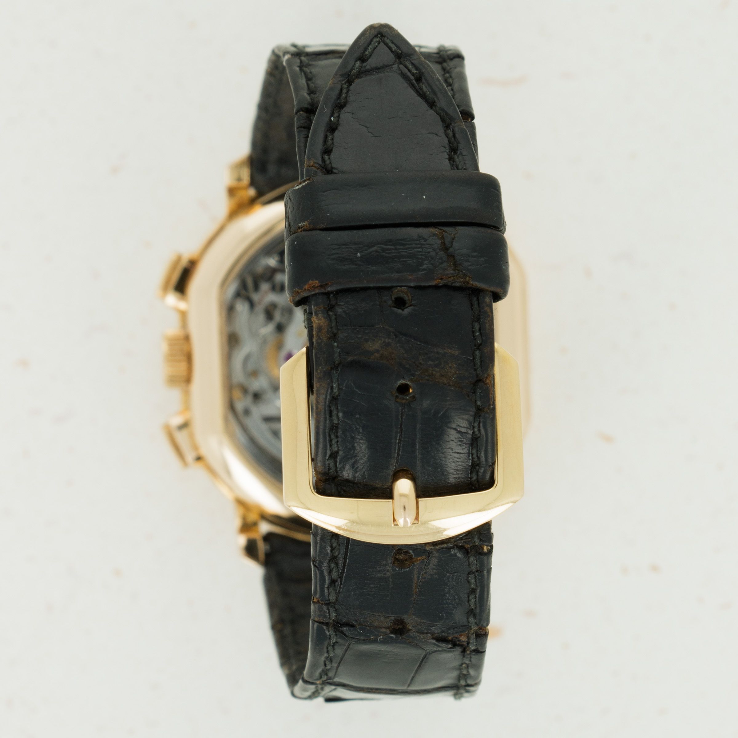 Daniel Roth Yellow Gold Lemania Chronograph | Auctions | Loupe This