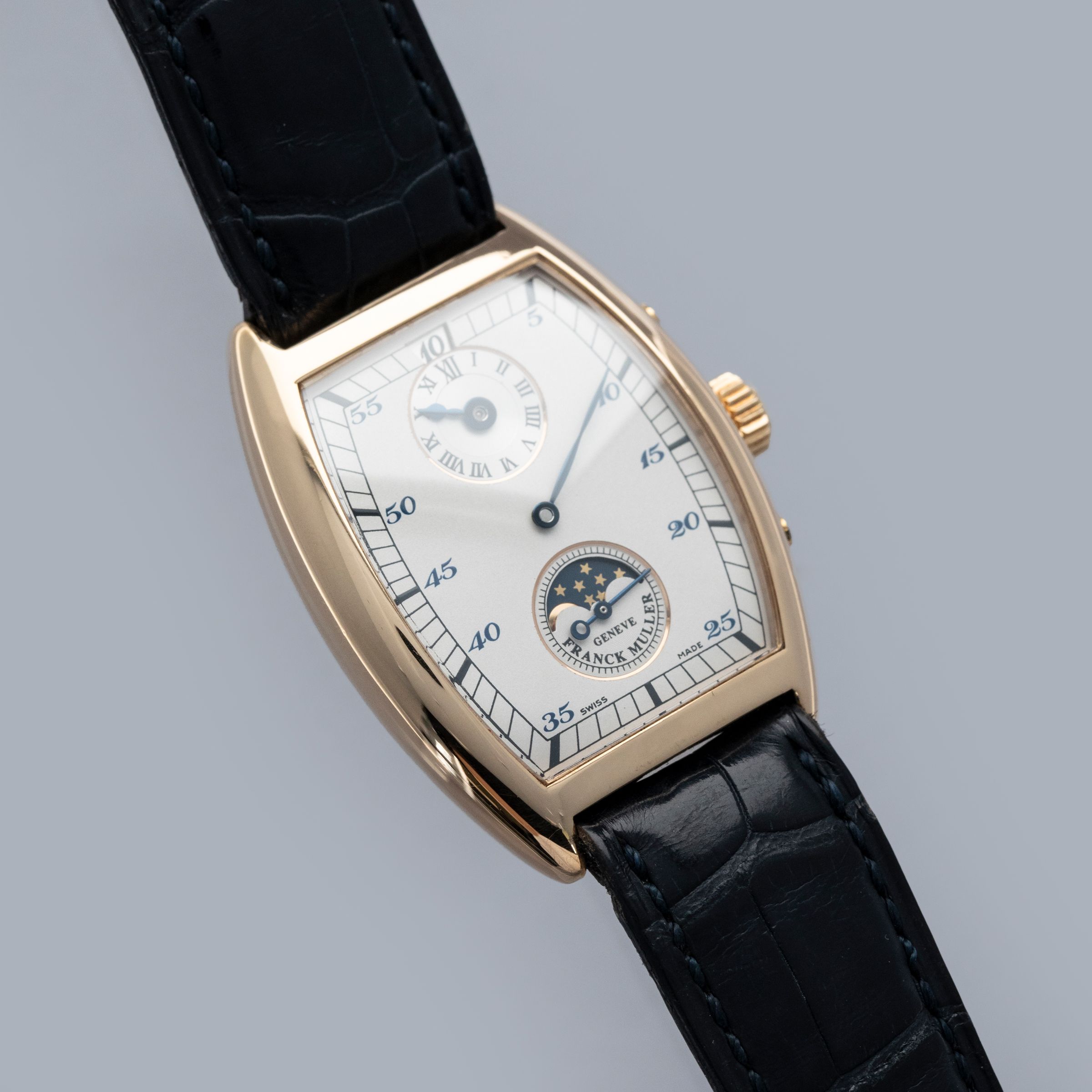 Franck Muller Jump Hour Moonphase 7500DSL 18k YG | Auctions