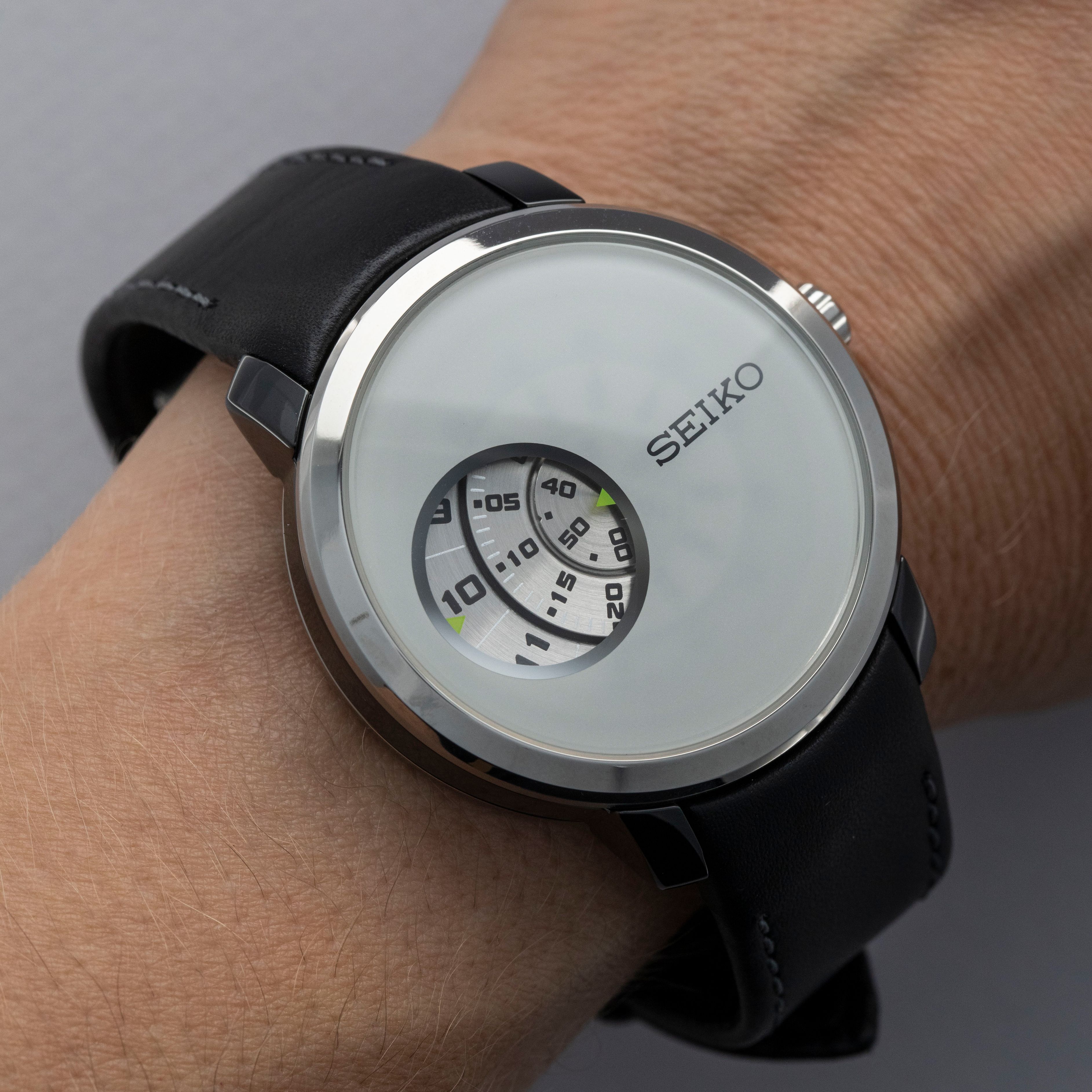 Seiko Moving Design Discus SCBS005 White Dial 