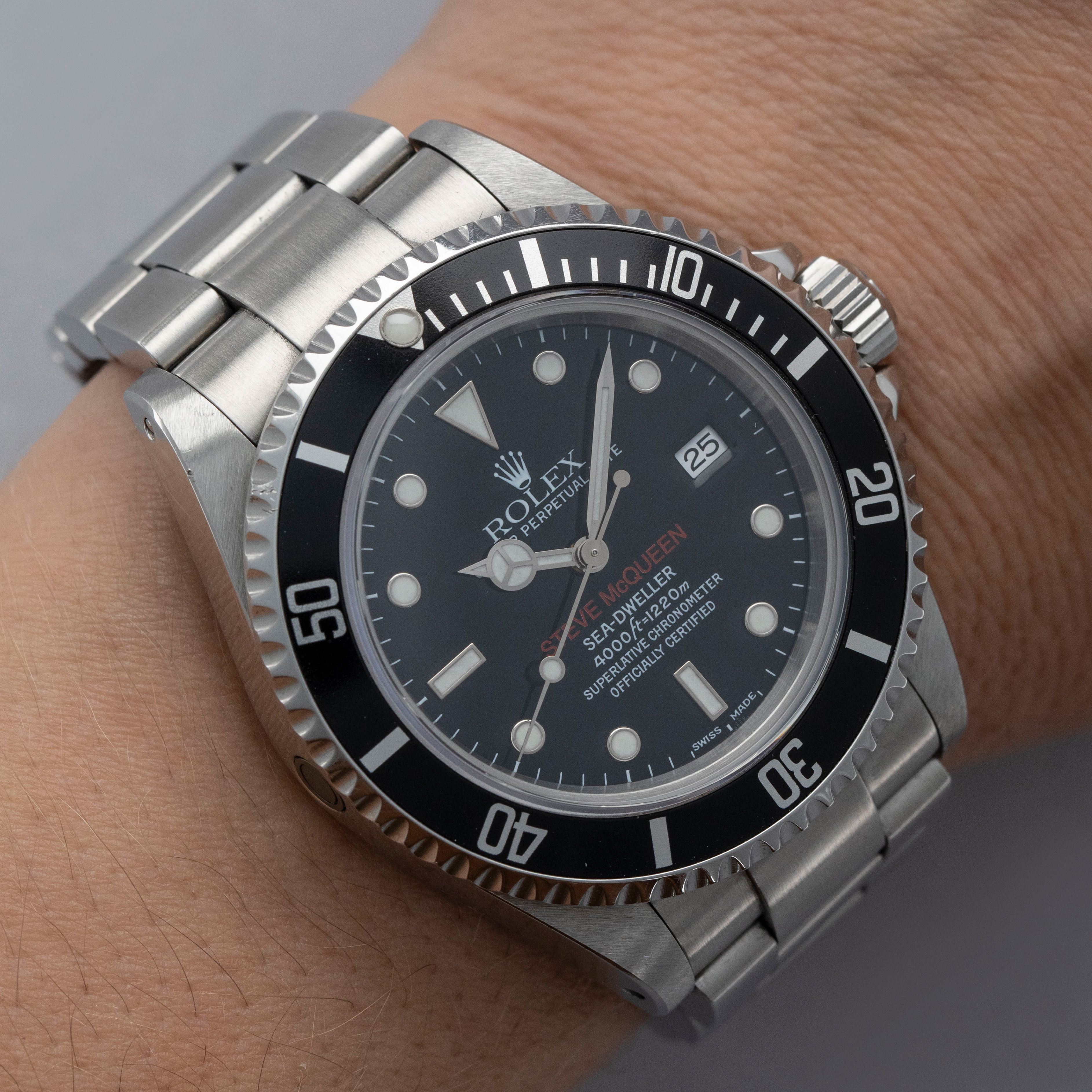 Rolex Sea-Dweller 16600 The Real McCoy's Steve Mcqueen LeMans