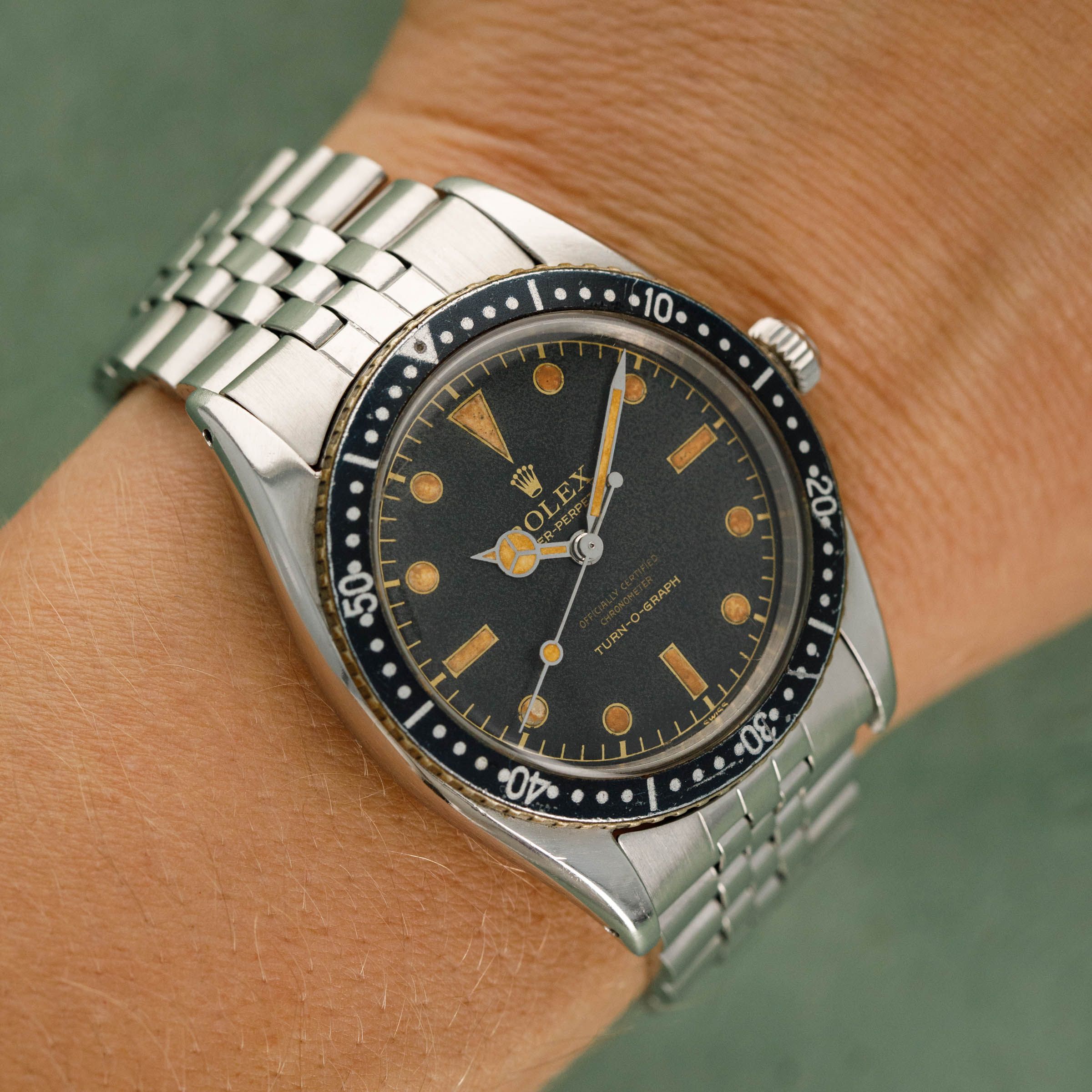 Rolex Turn-O-Graph 6202 Chronometer Gilt Dial | Auctions | Loupe This