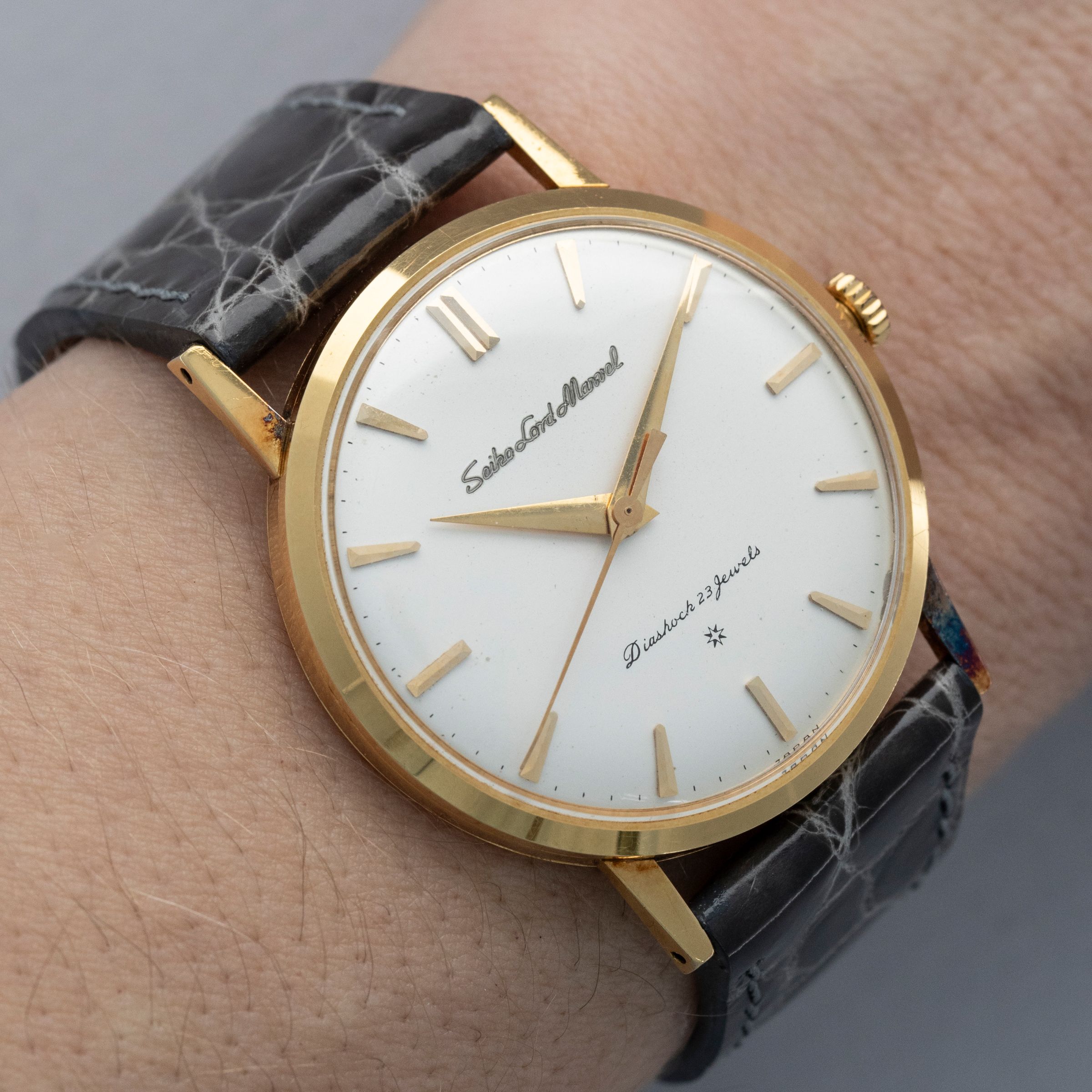 Seiko Lord Marvel 14036 18k YG | Auctions | Loupe This