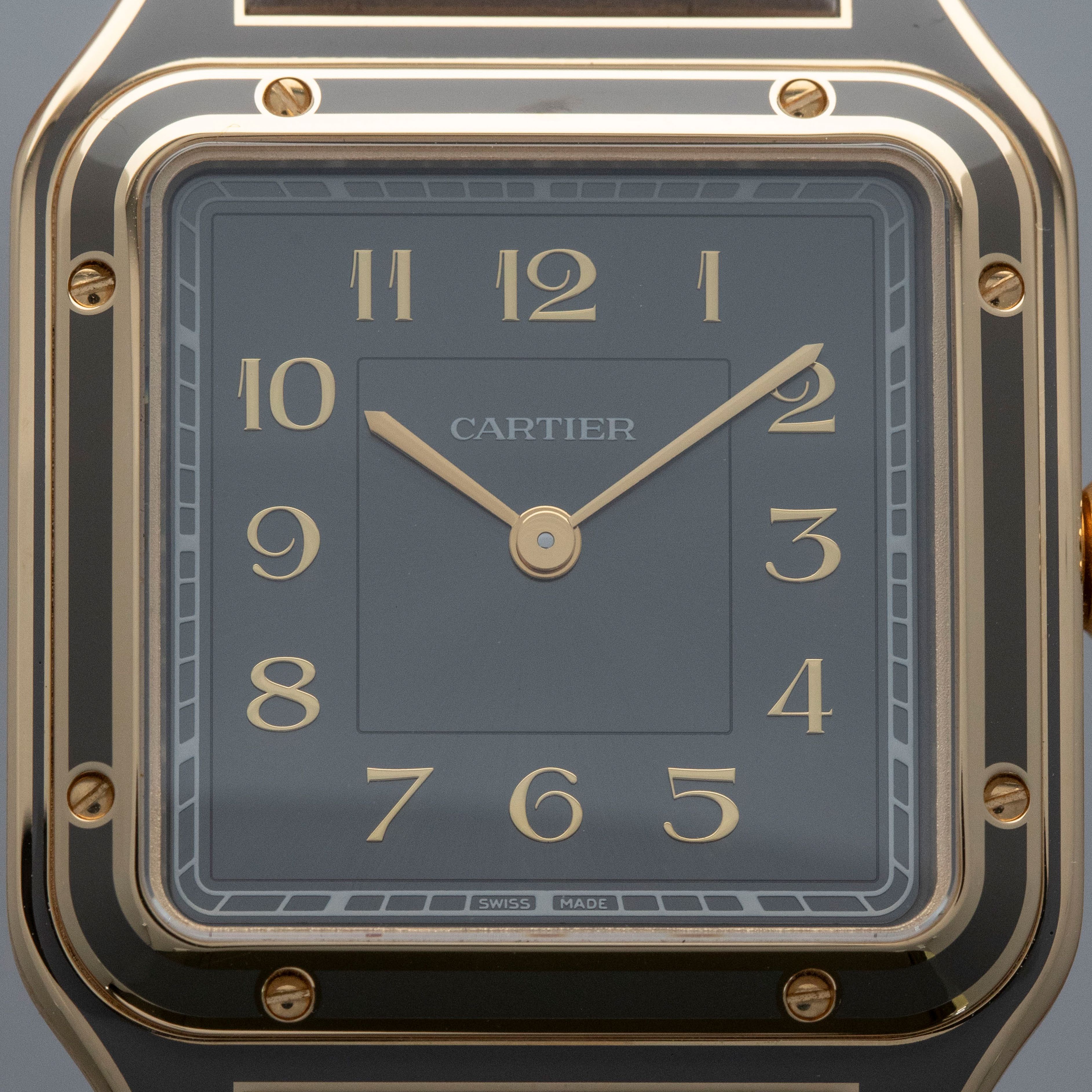 Cartier Santos Dumont Lacquer Case WGSA0097 18k YG | Auctions