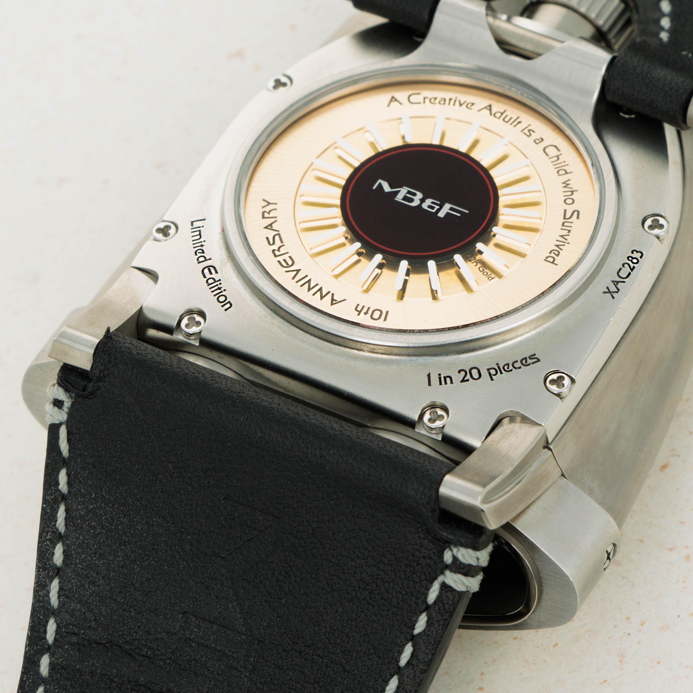 MB&F Horological Machine HMX 10th Anniversary Titanium and
