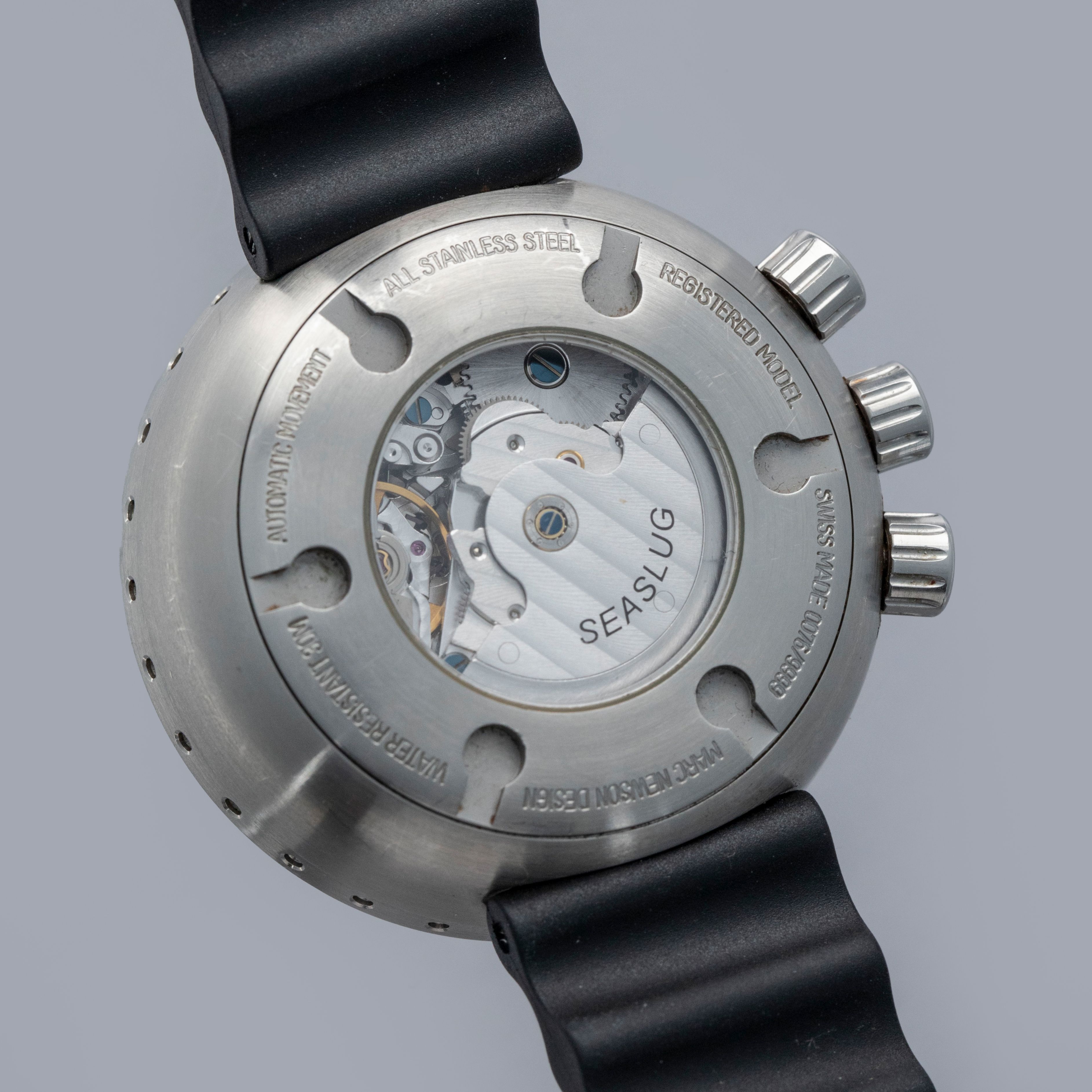 Ikepod Seaslug World Time Alarm Ref. SA01 | Auctions | Loupe This