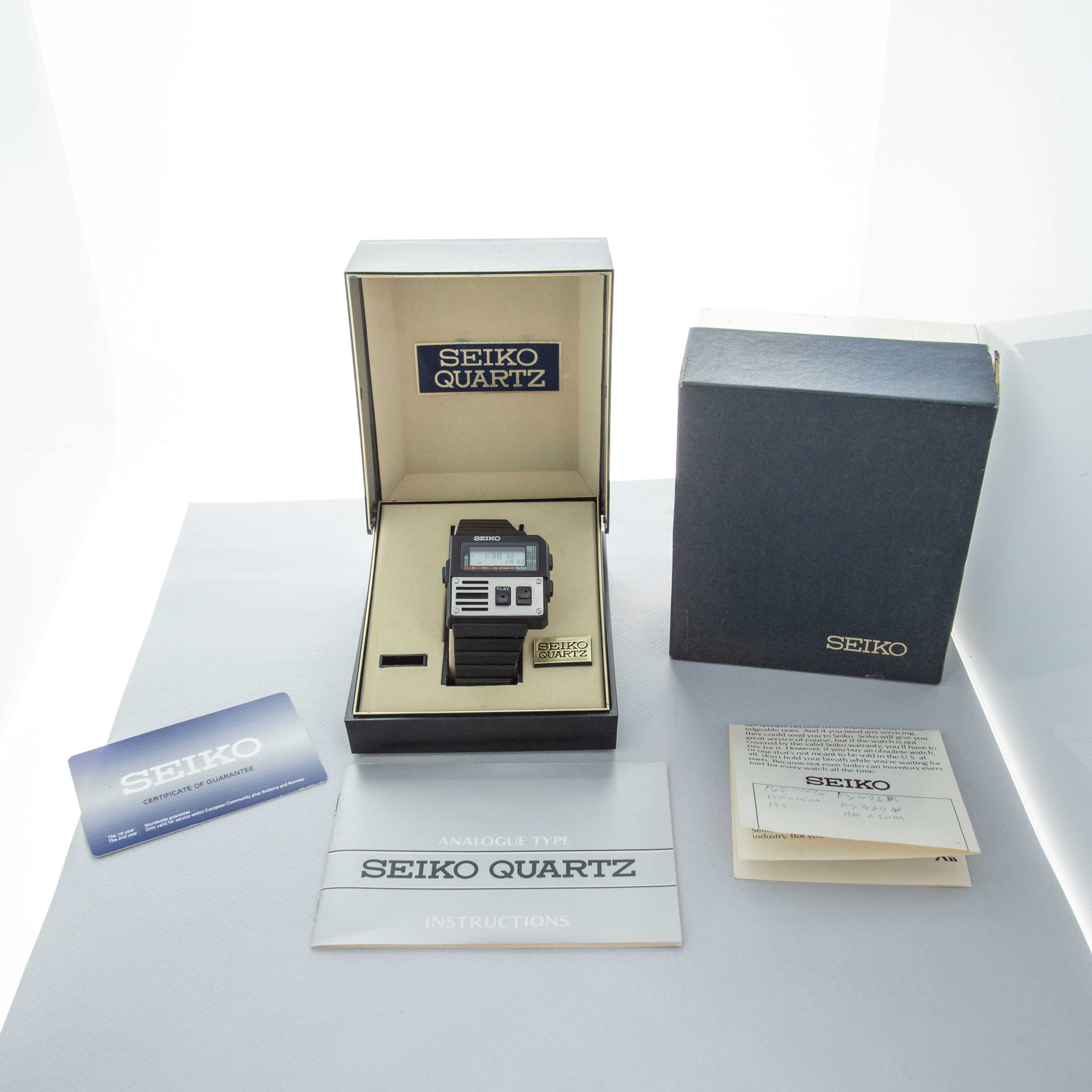 Seiko Voice Note M516-4009 Ghostbusters Box and Papers | Auctions