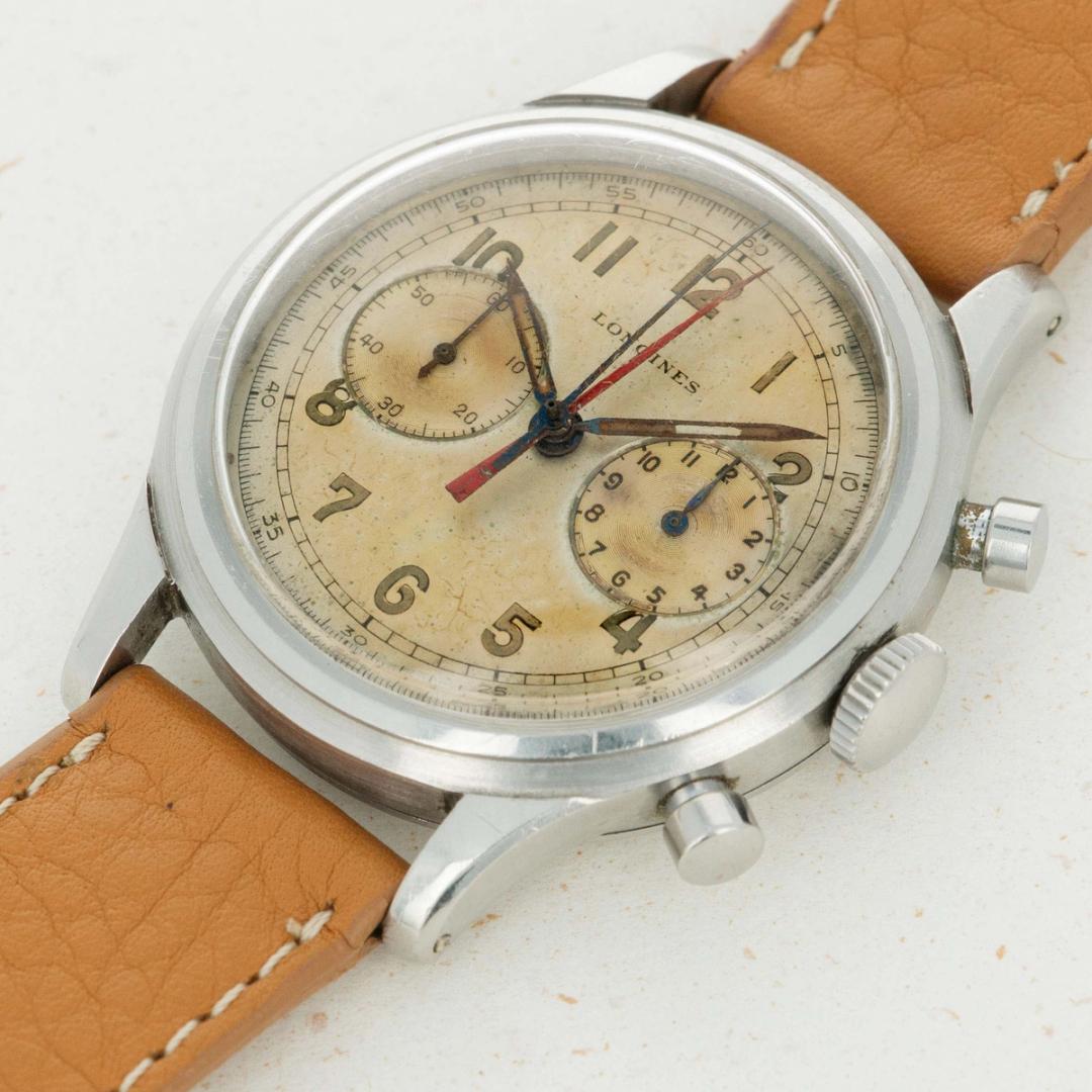 Longines Doppia Lancetta 13ZN-12 Chronograph 5699 | Auctions | Loupe This