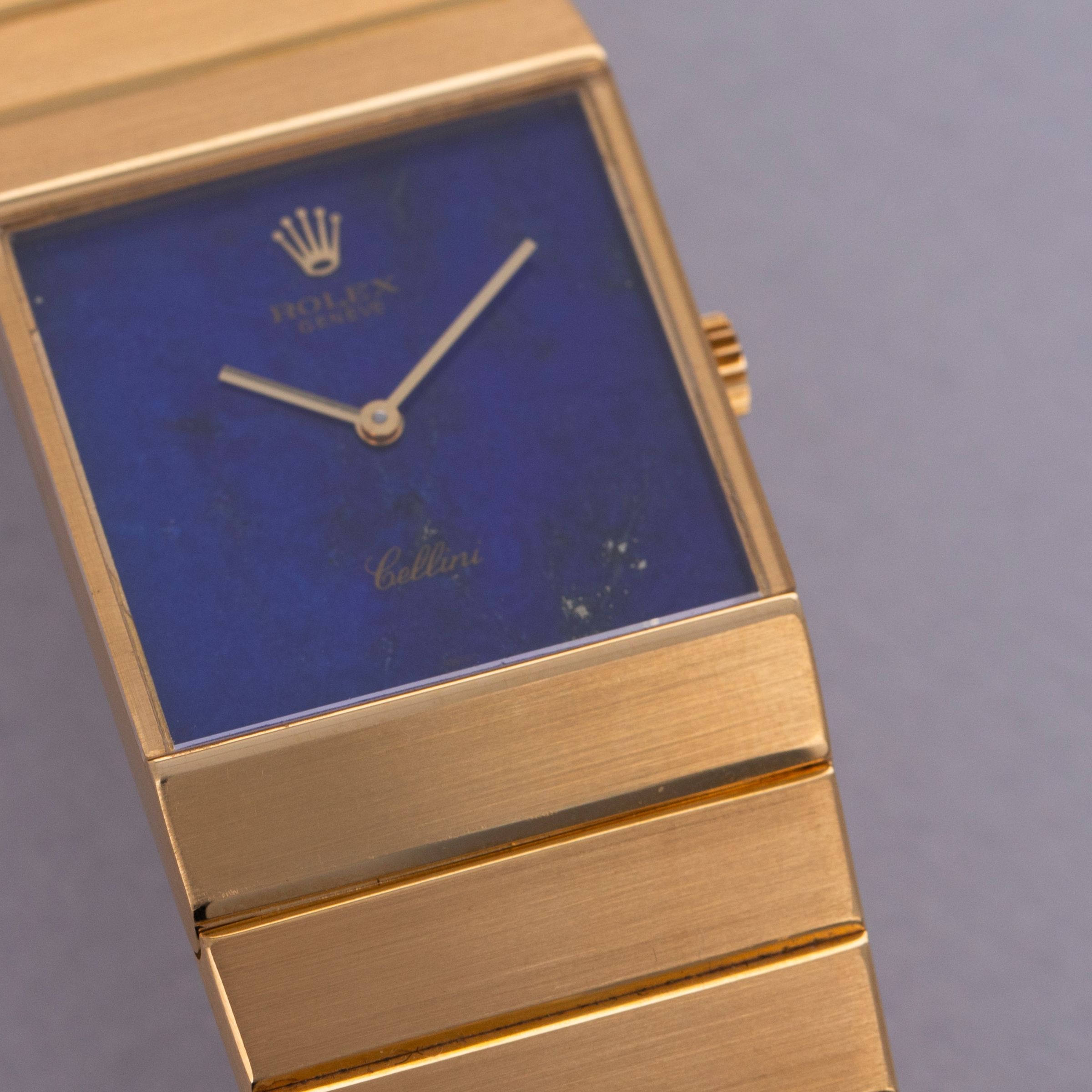 Rolex Cellini King Midas 4316 Lapis Lazuli Dial 18k YG | Auctions
