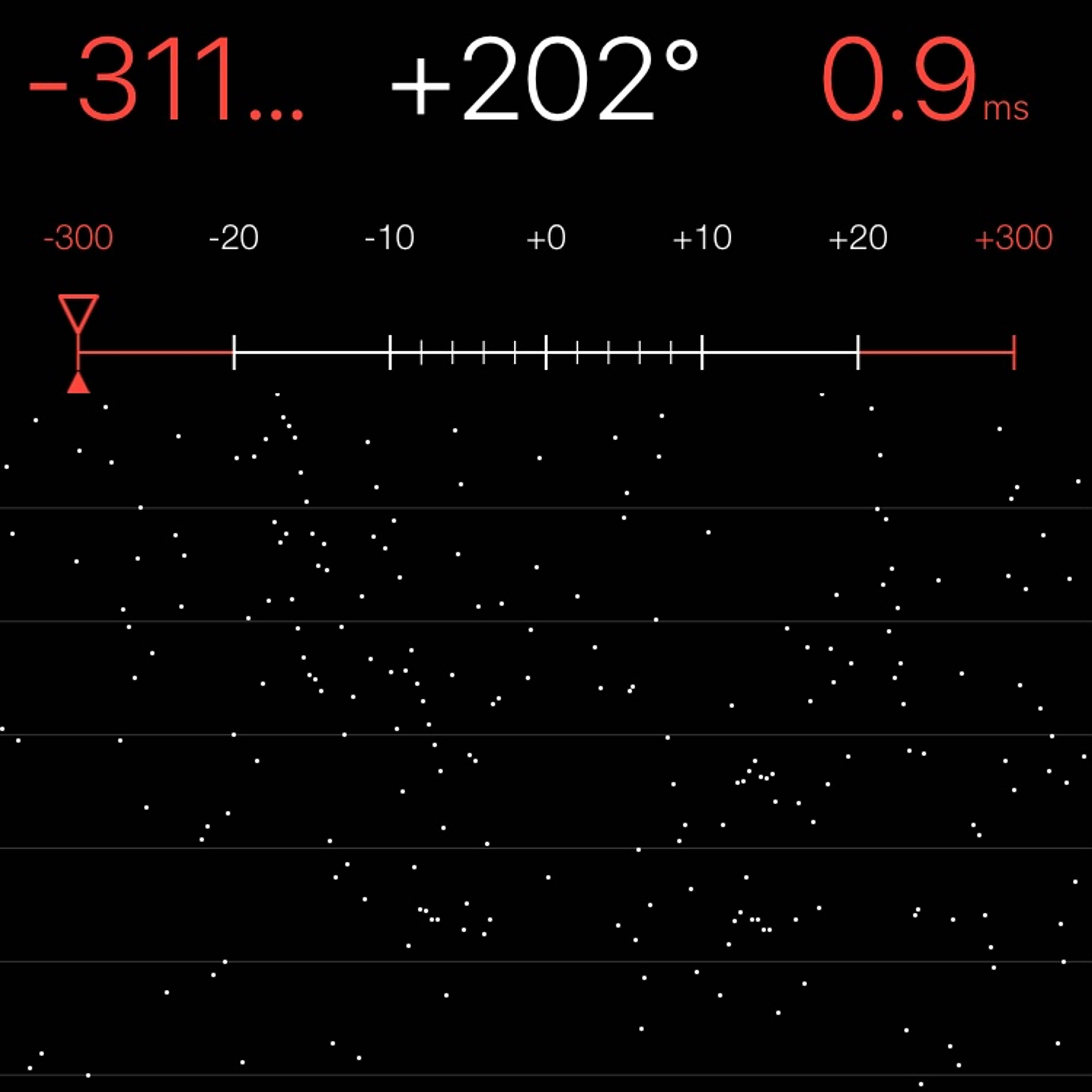 TIMING MACHINE READOUT