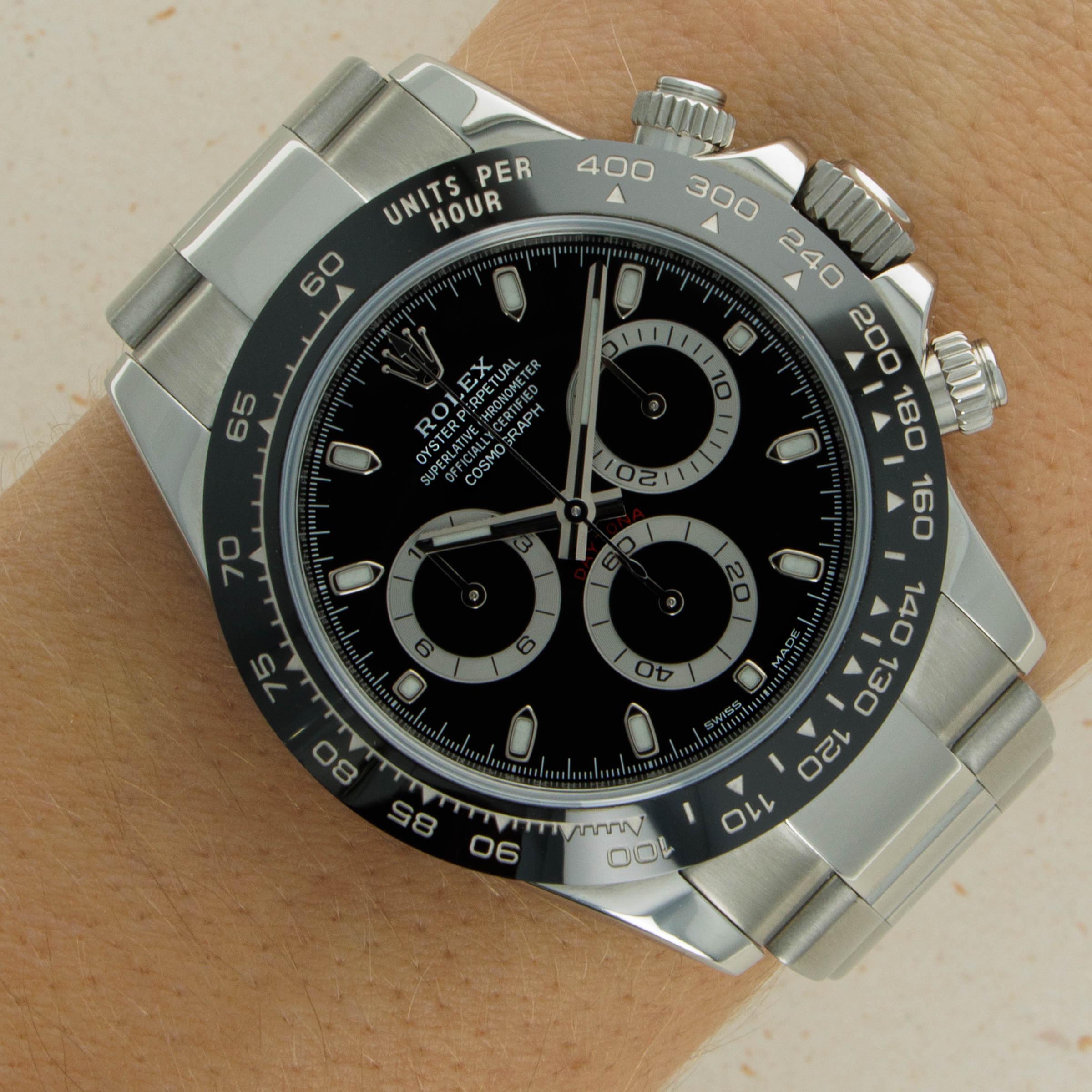 Rolex Daytona 116500LN Black Dial Box and Papers | Auctions