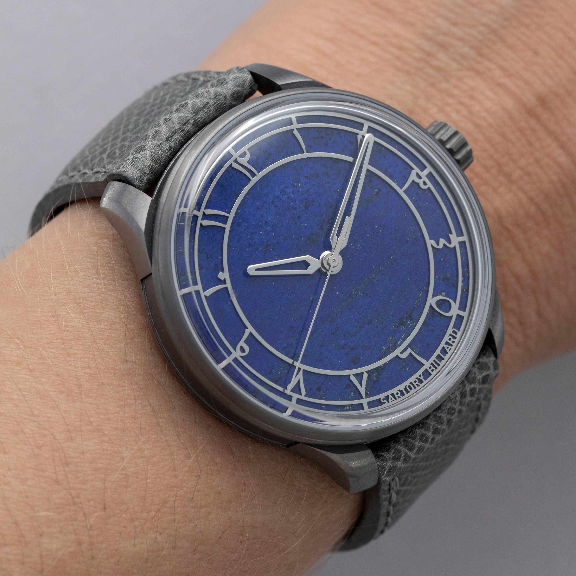 Sartory Billard SB04 Lapis Lazui Eastern Arabic Dial Tantalum
