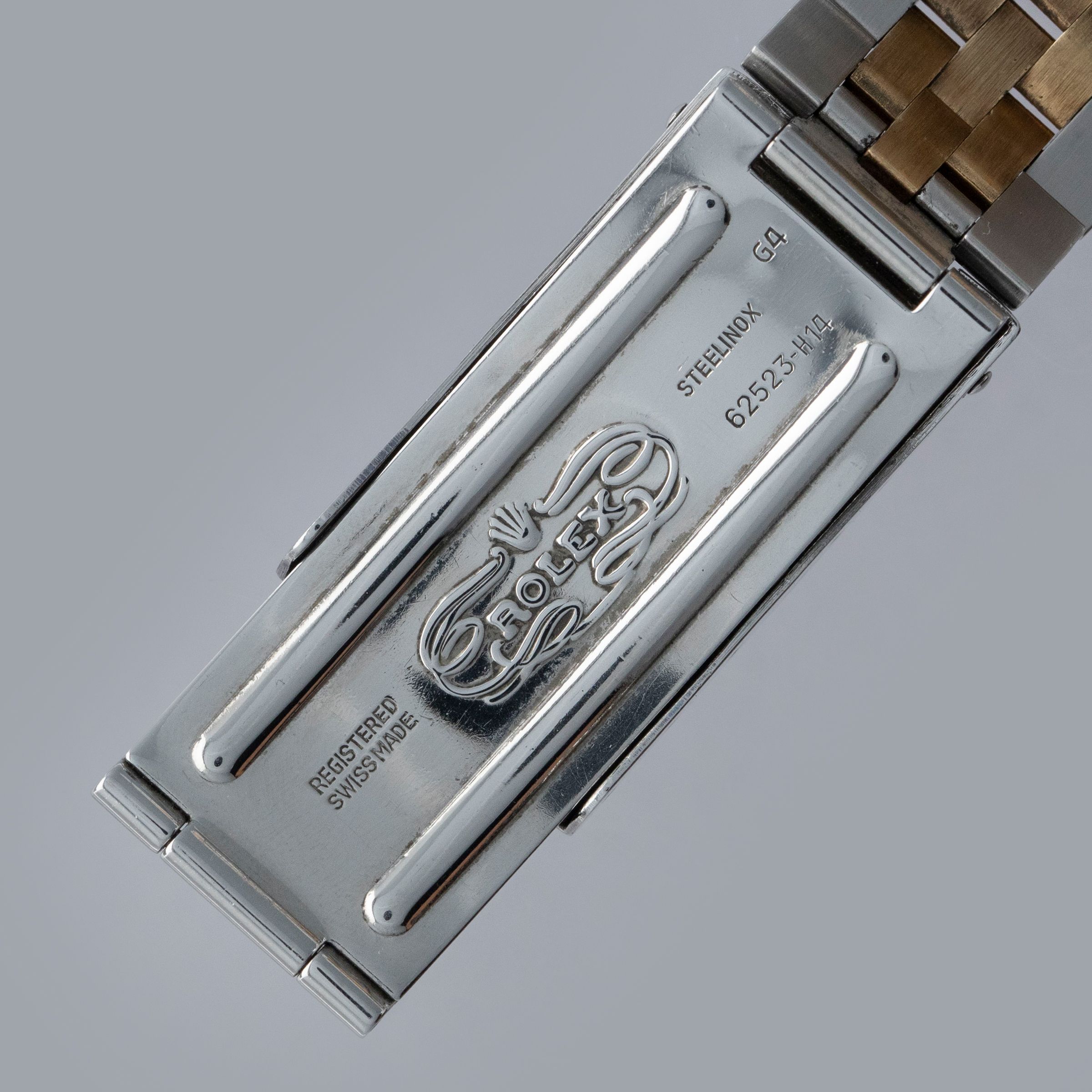 Rolex Datejust 16013 Black Dial Two-Tone Retailed by Tiffany and