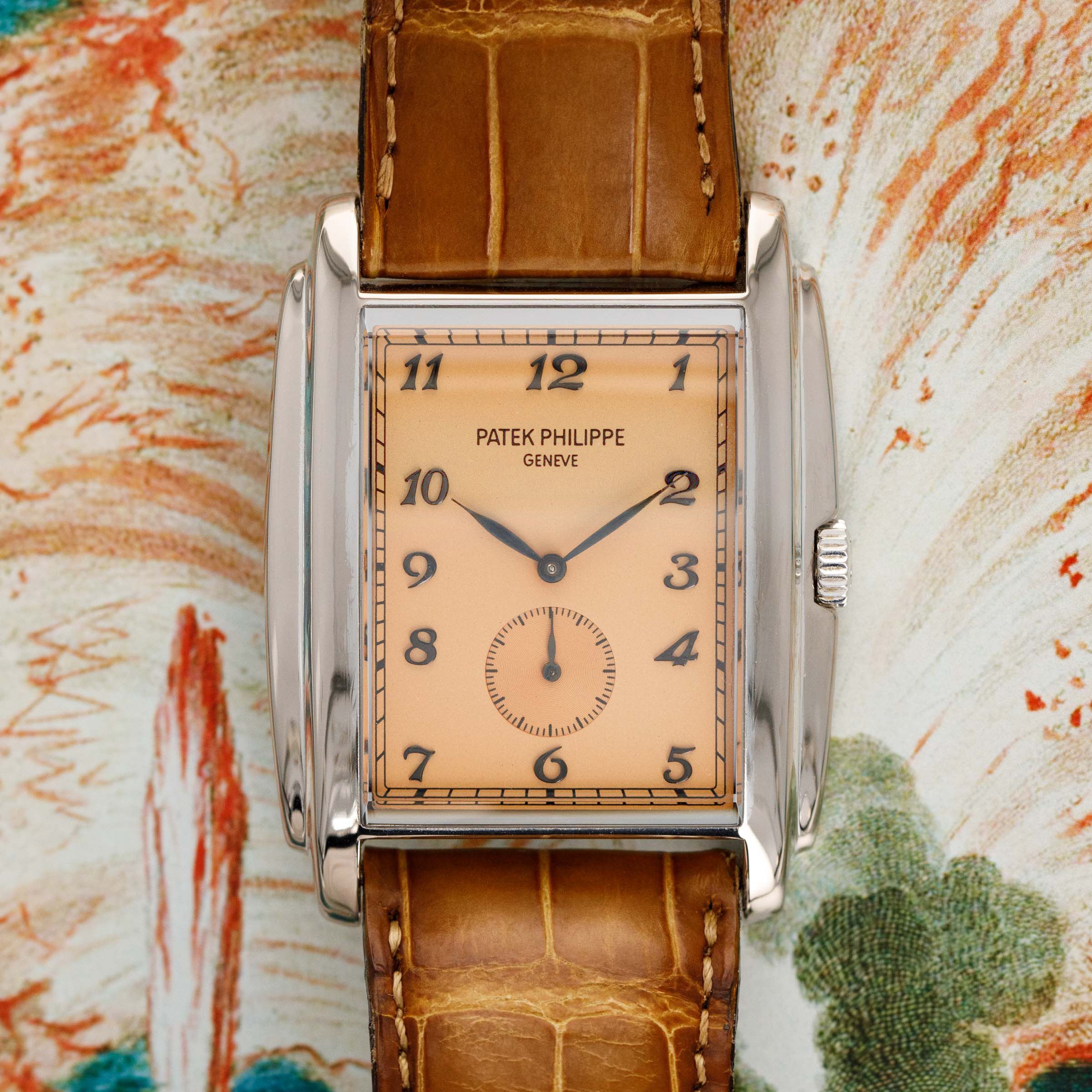 Patek Philippe Gondolo 5124G Salmon Dial 18k WG with Guarantee