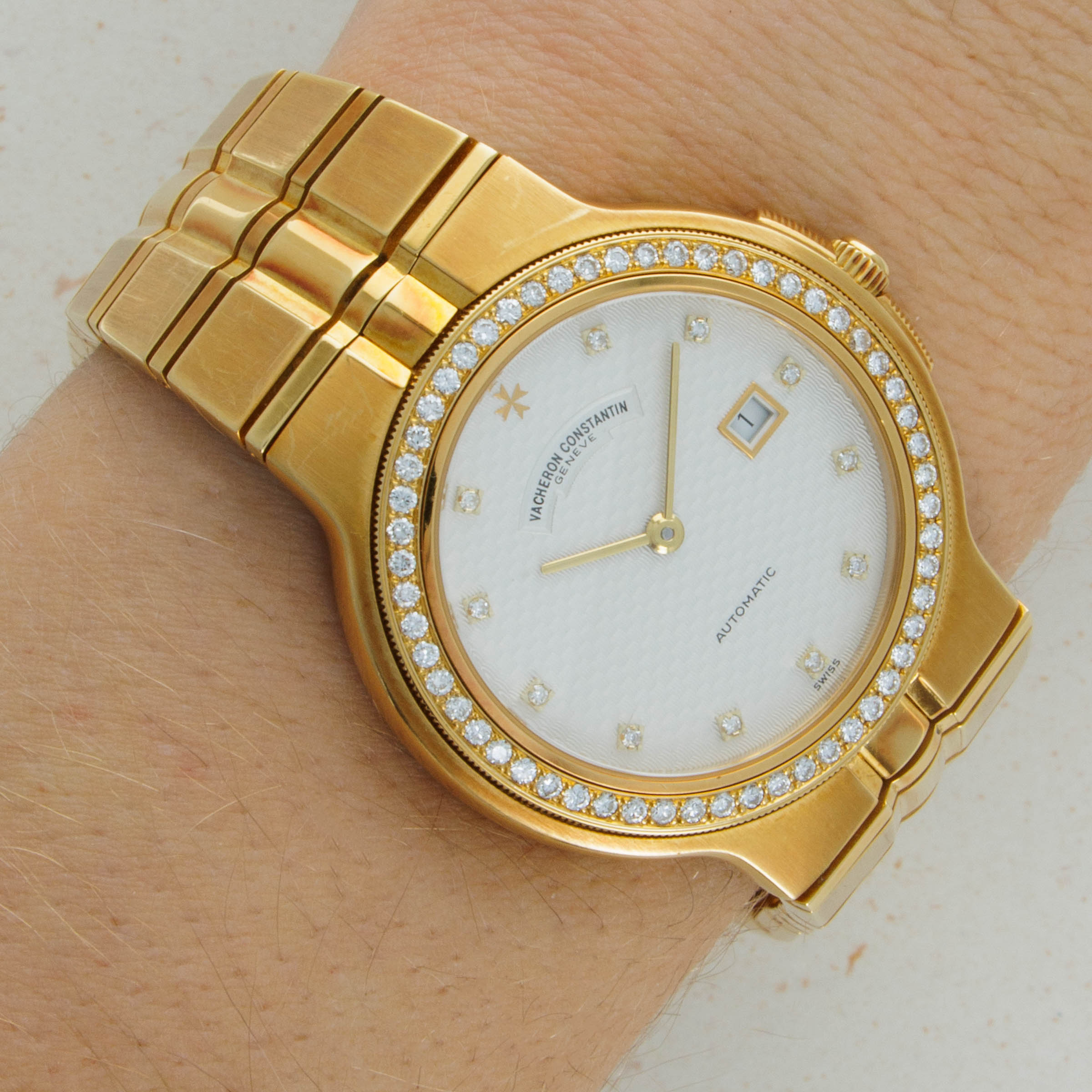 Vacheron Constantin Phidias 48520/967J-7 18k YG Diamond Dial and