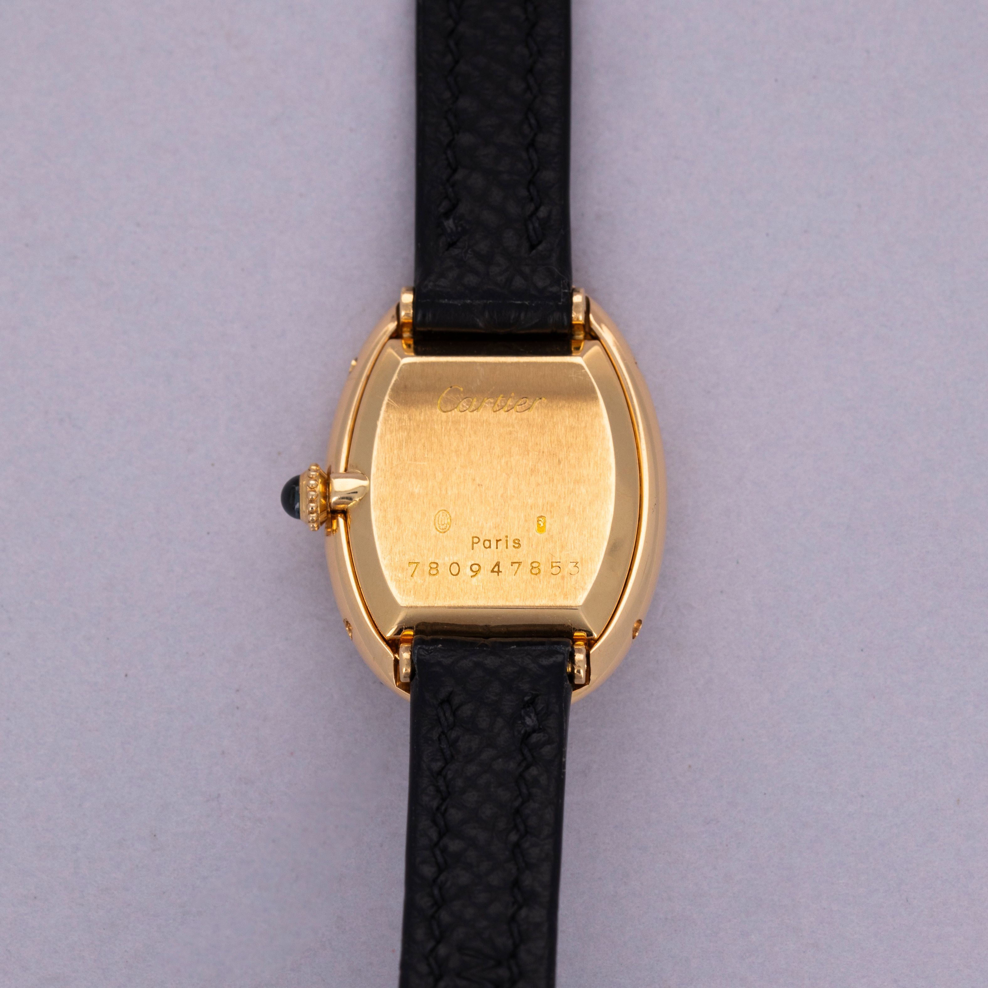 Cartier Baignoire 78094 Mechanical 18k YG | Auctions | Loupe This
