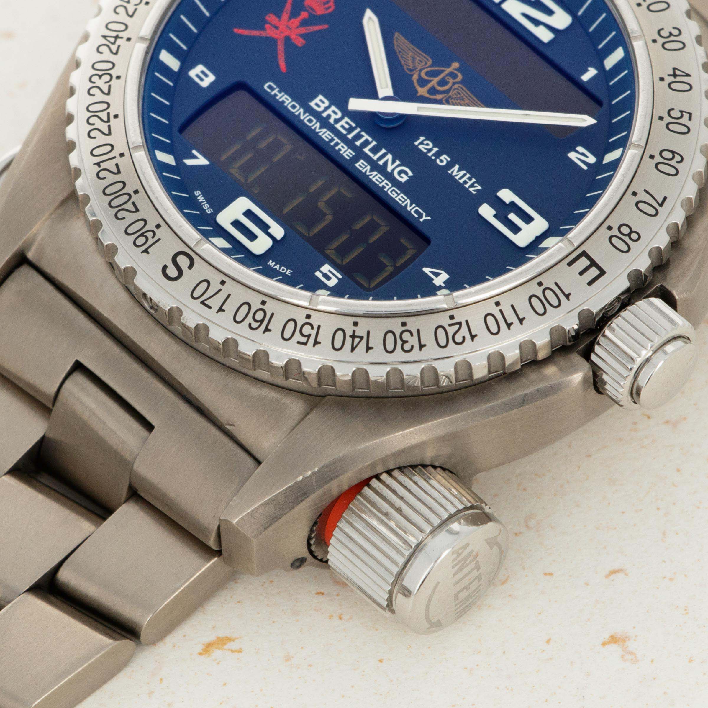 Breitling life saving cheap watch