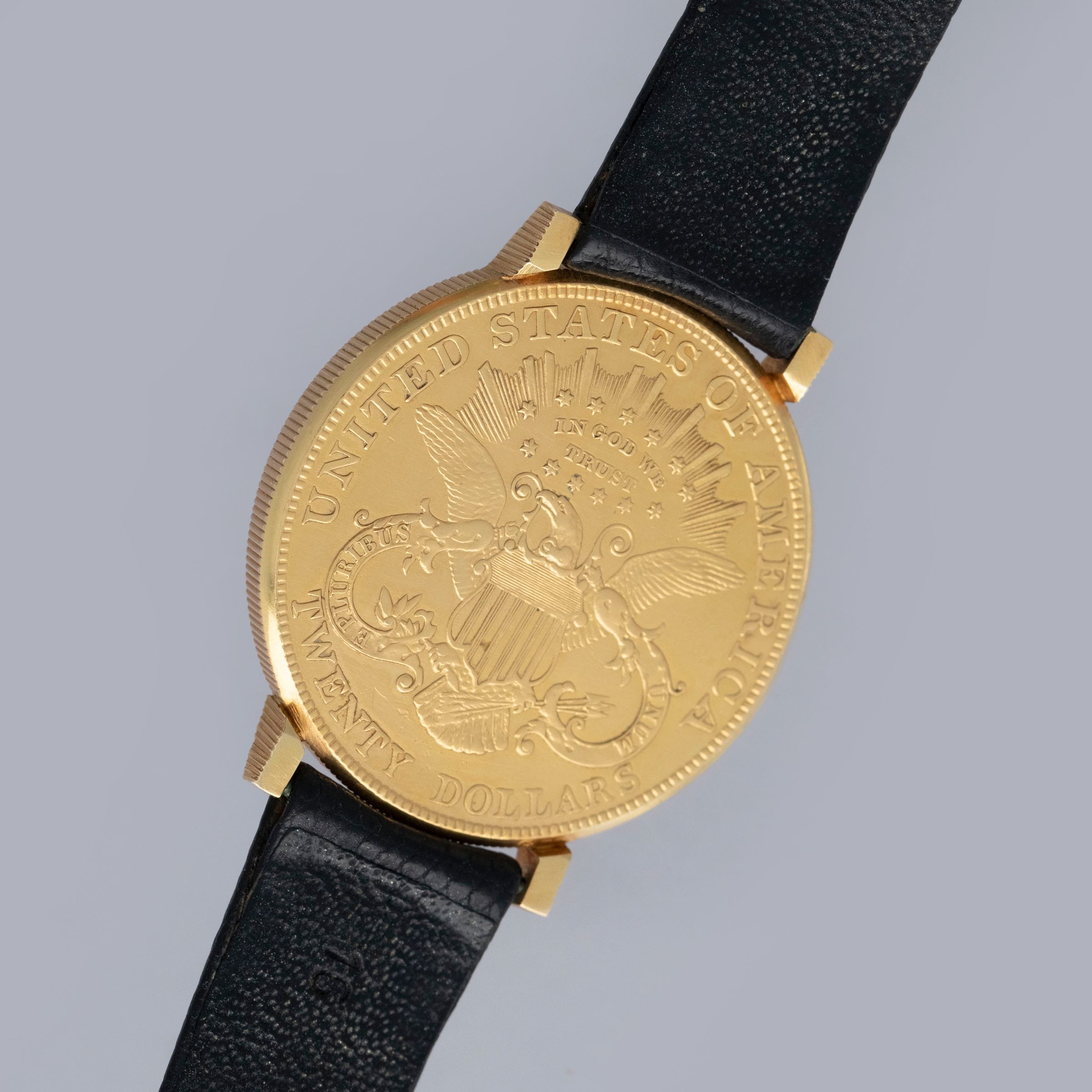 Bucherer $20 Gold Coin Watch 18k YG | Auctions | Loupe This