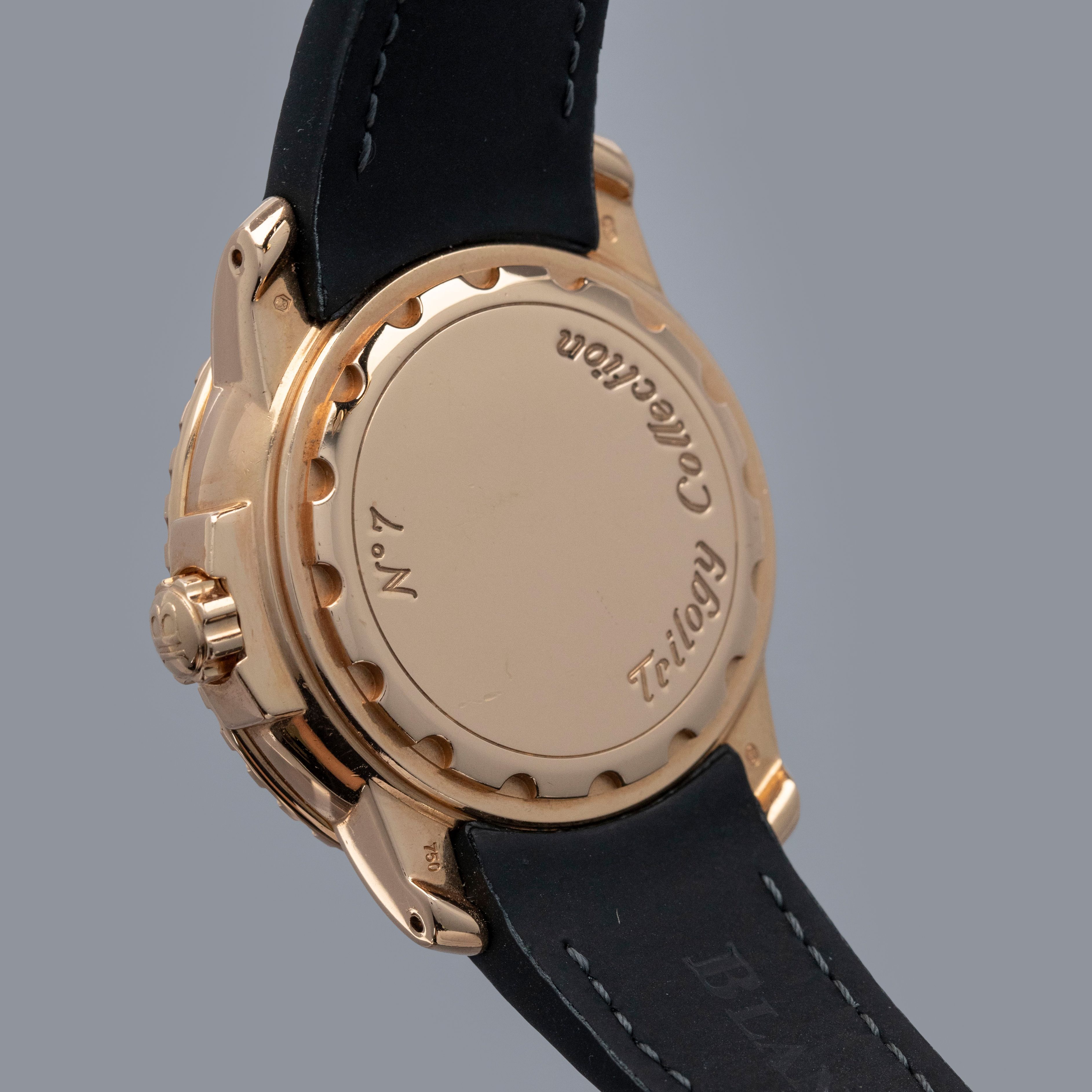 Blancpain Fifty Fathoms Trilogy Edition 18k RG | Auctions | Loupe This