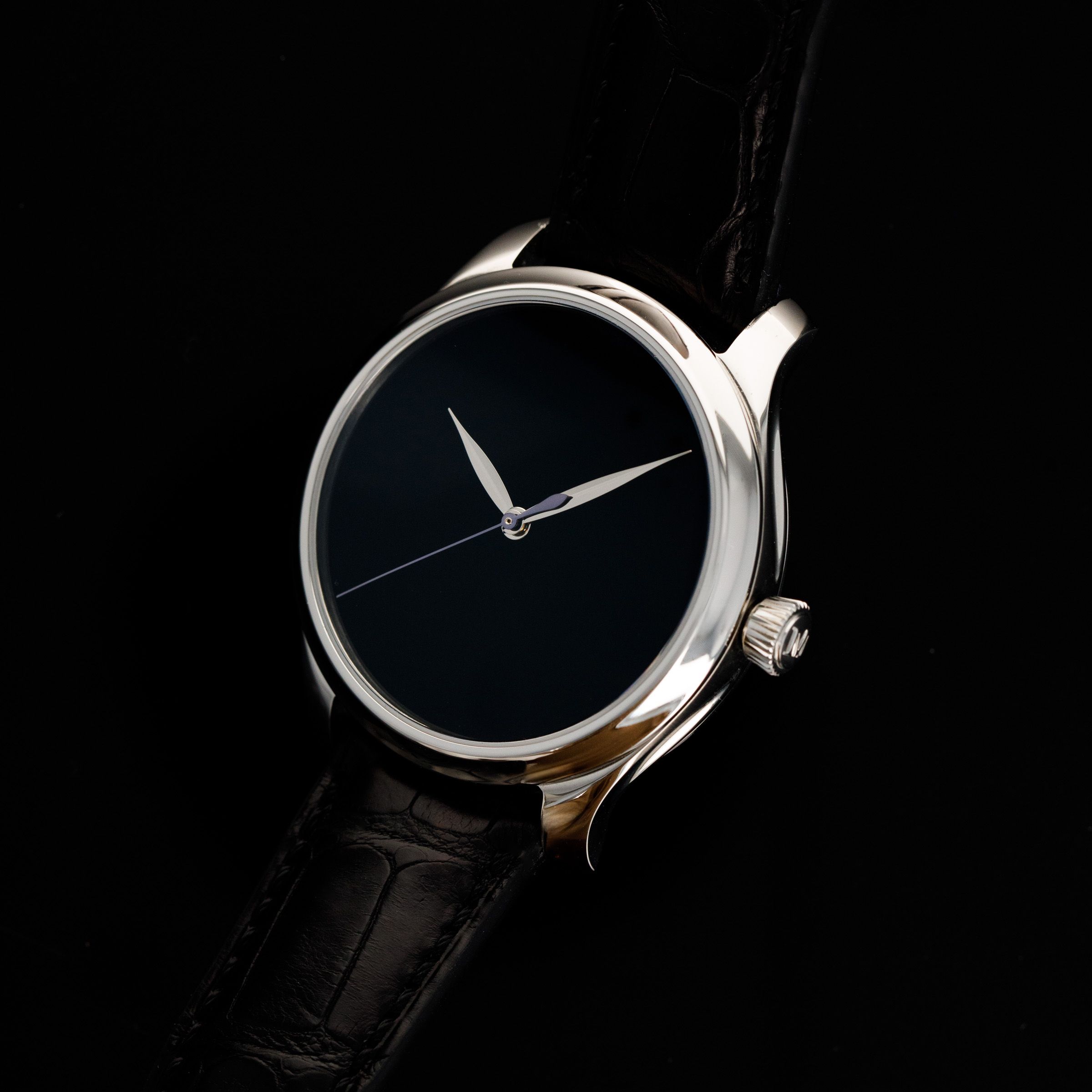 H. Moser & Cie. Endeavour Centre Seconds Concept Vantablack 1200