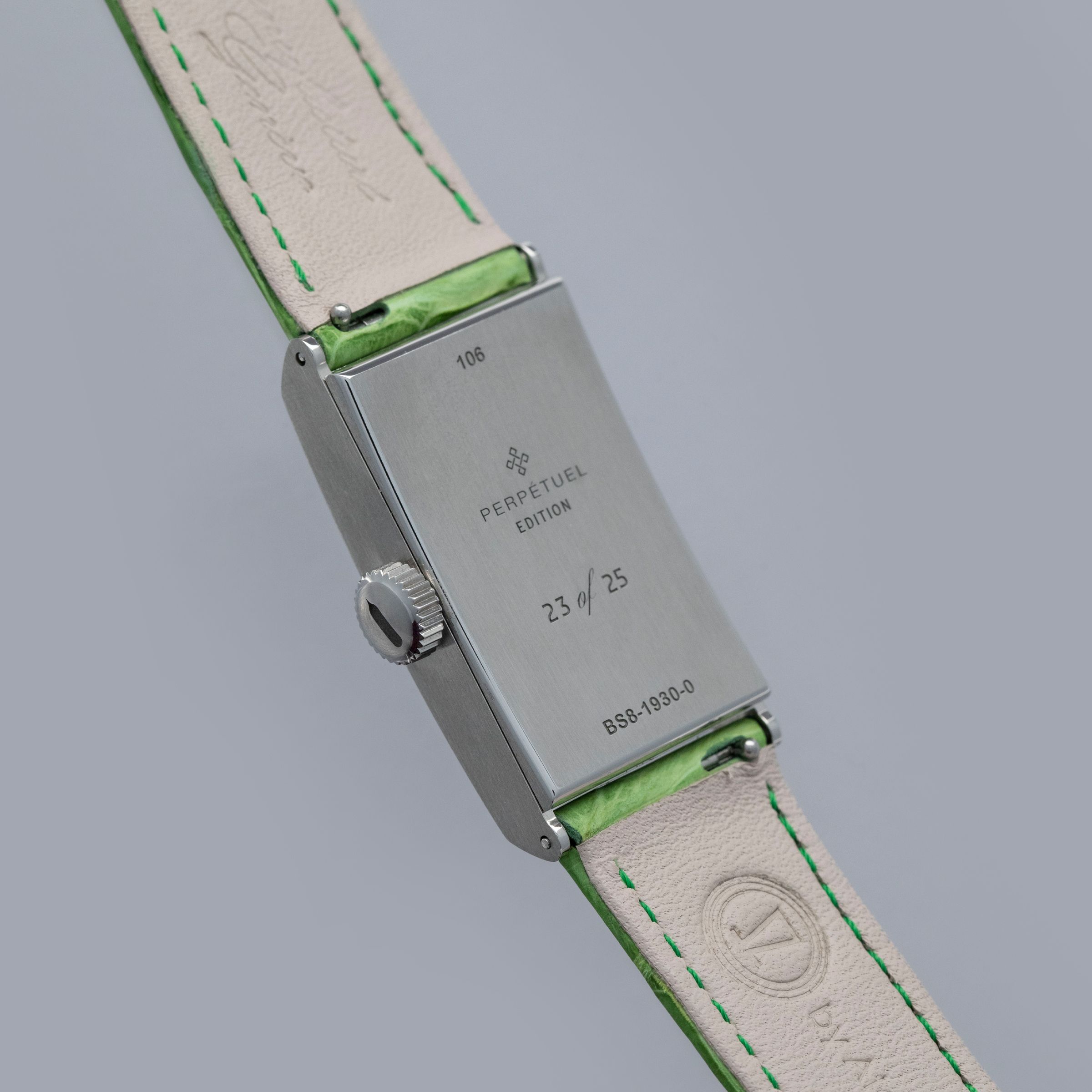 Fears x Perpetuel Archival 1930 Eastern Arabic Green Dial