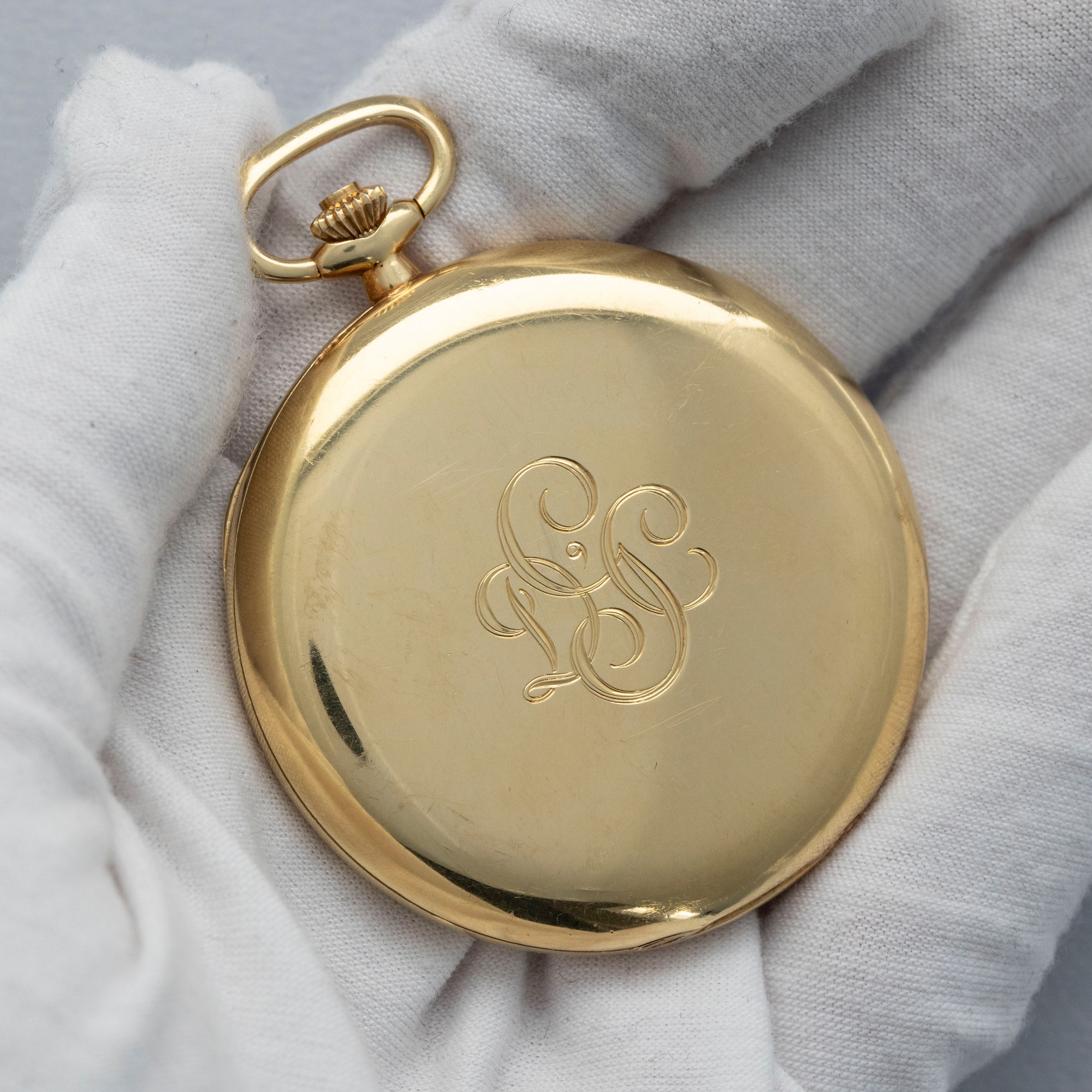Patek Philippe Hunting Case Pocket Watch 865J 18k YG | Auctions