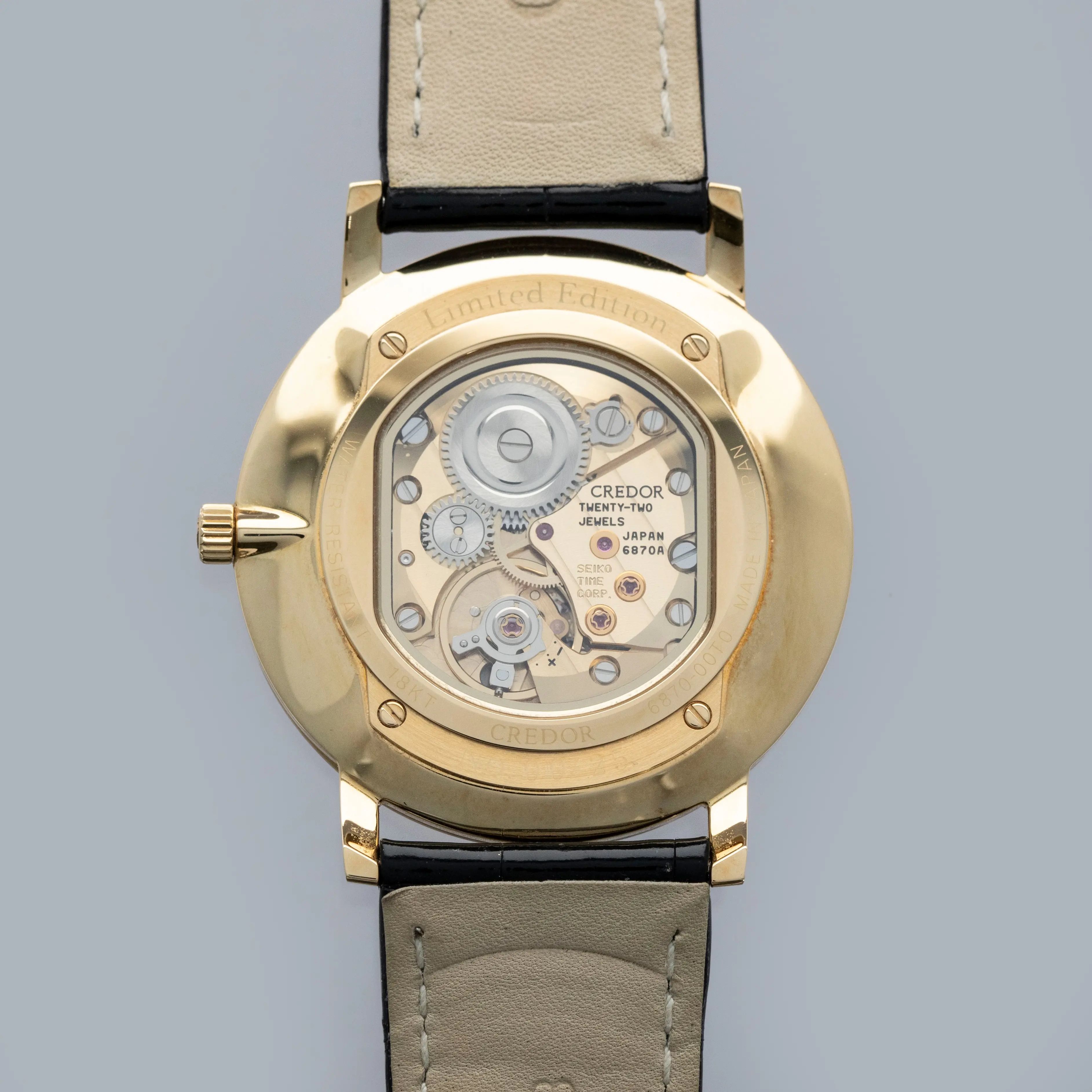 希少　CREDOR　18KT Credor GBAQ956 Takamaki-e Lacquer Dial Limited Edition of 25