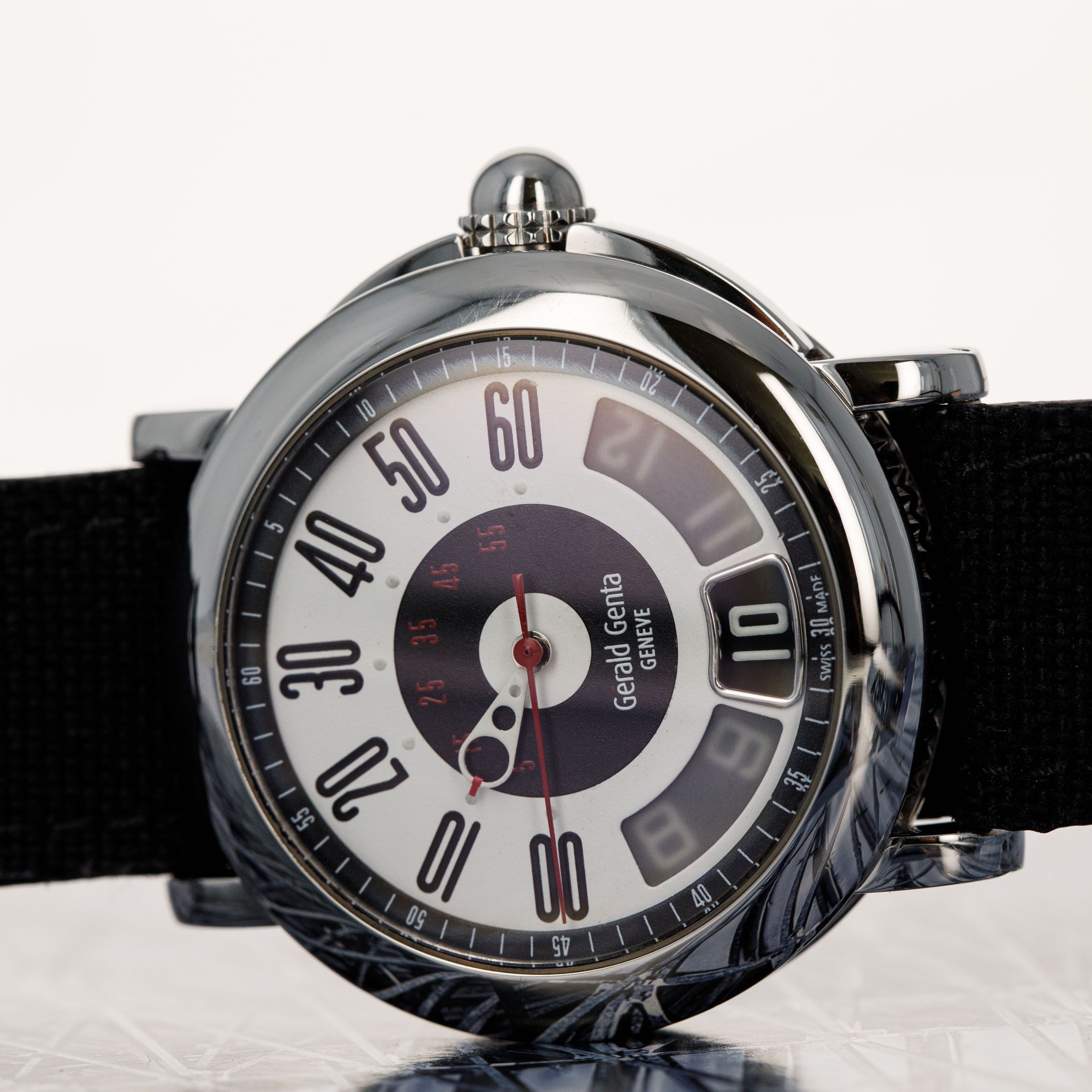 Gerald Genta Retro Sport RSP.L.10 Jump Hour | Auctions | Loupe This
